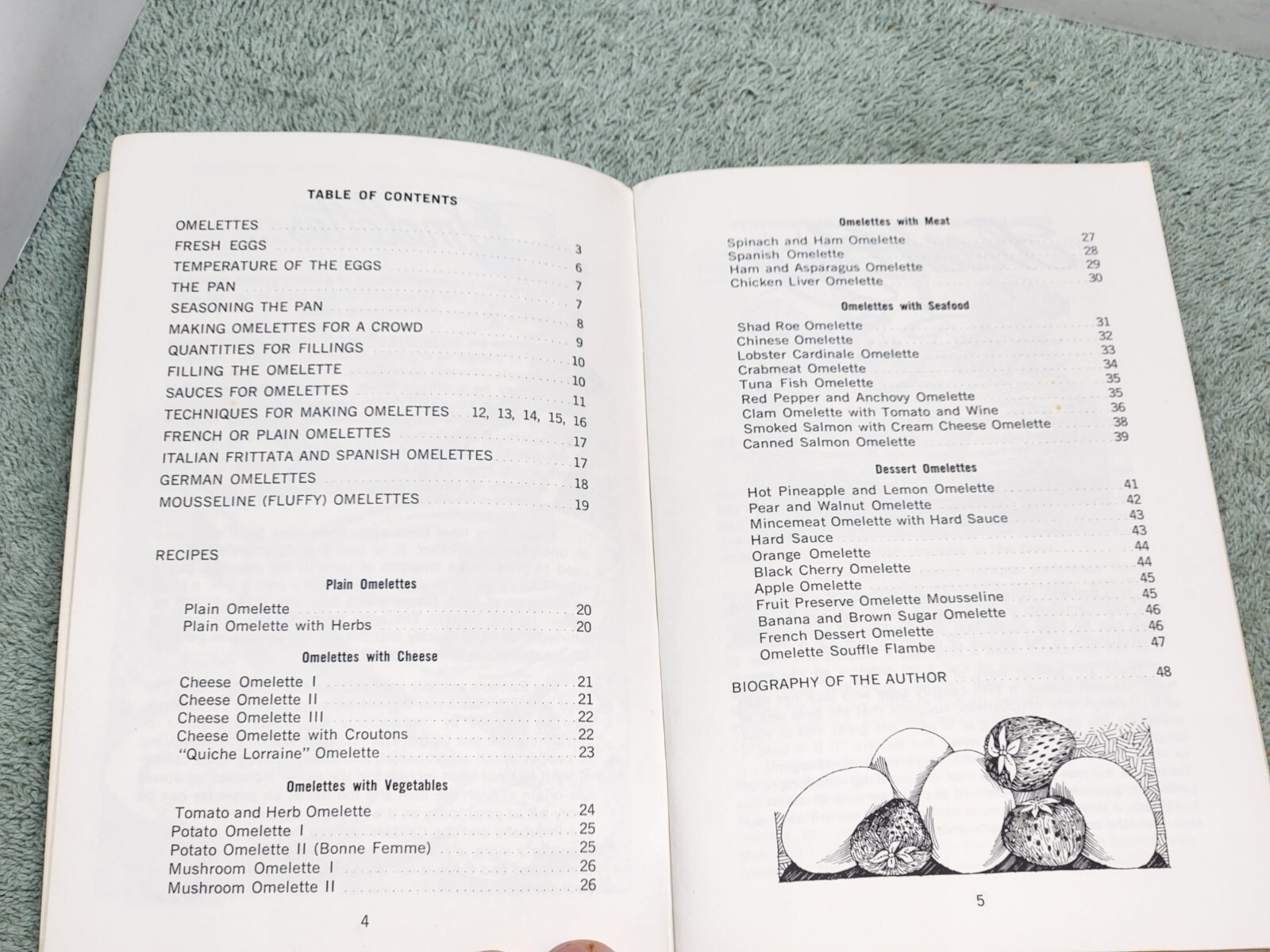 Omelette Originals Cookbook Irena Chalmers Bob Penny 1977 Potpourri Press
