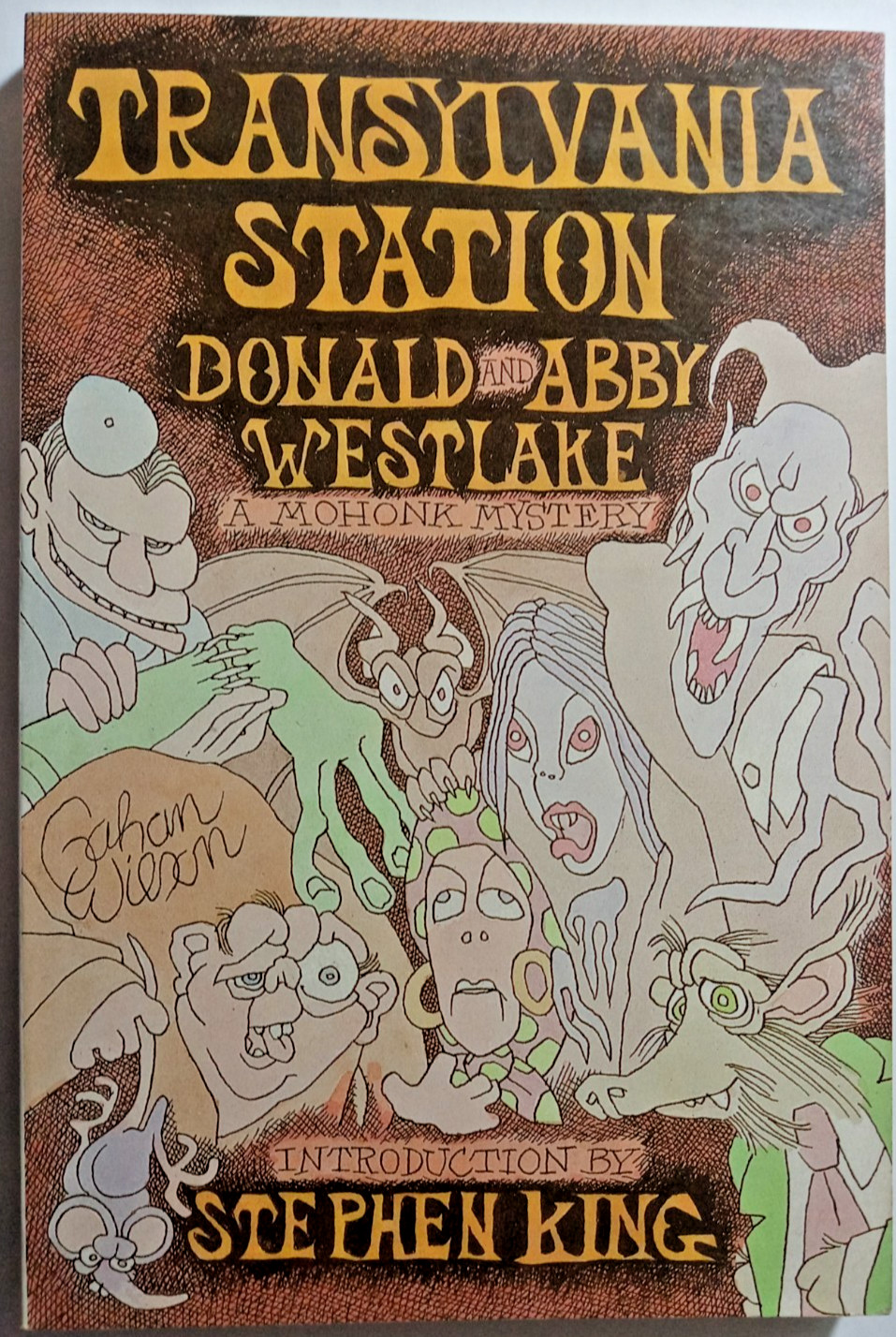 Transylvania Station by Donald & Abby Westlake Trade PPB SIGNED 1st Ed Like New