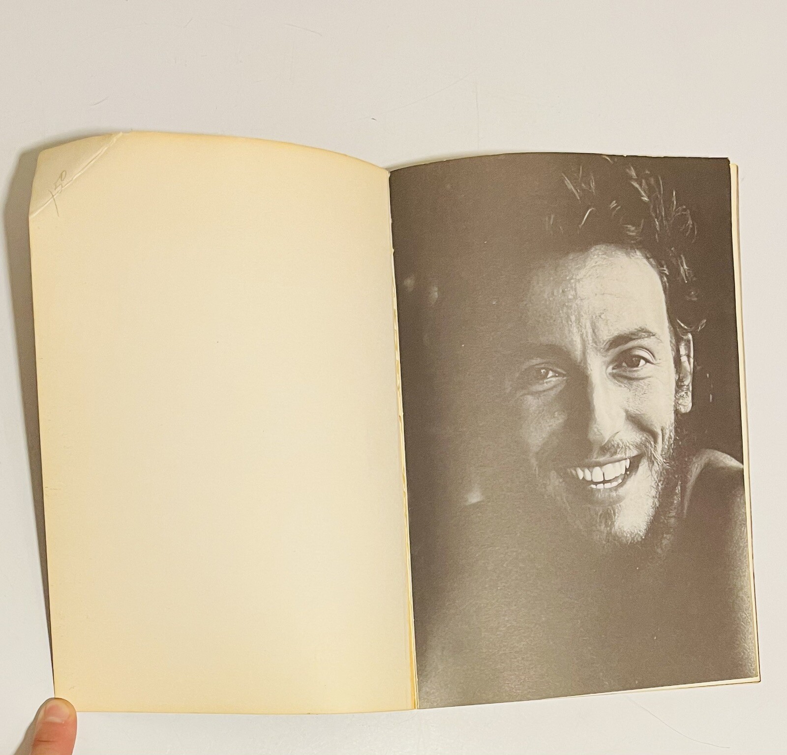 Bruce Springsteen by Peter Gambaccini Softcover Book 1985 159 Pages
