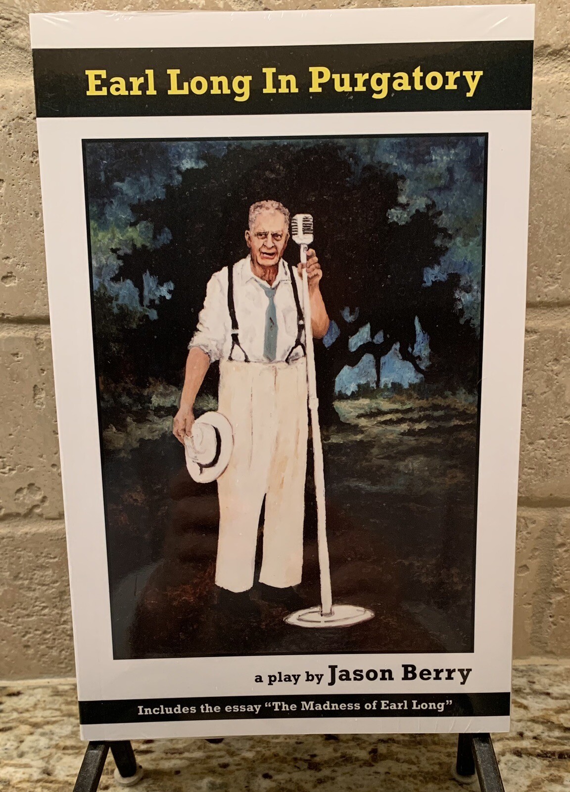 EARL LONG IN PURGATORY By Jason Berry NEW Excellent Condition Original Wrap