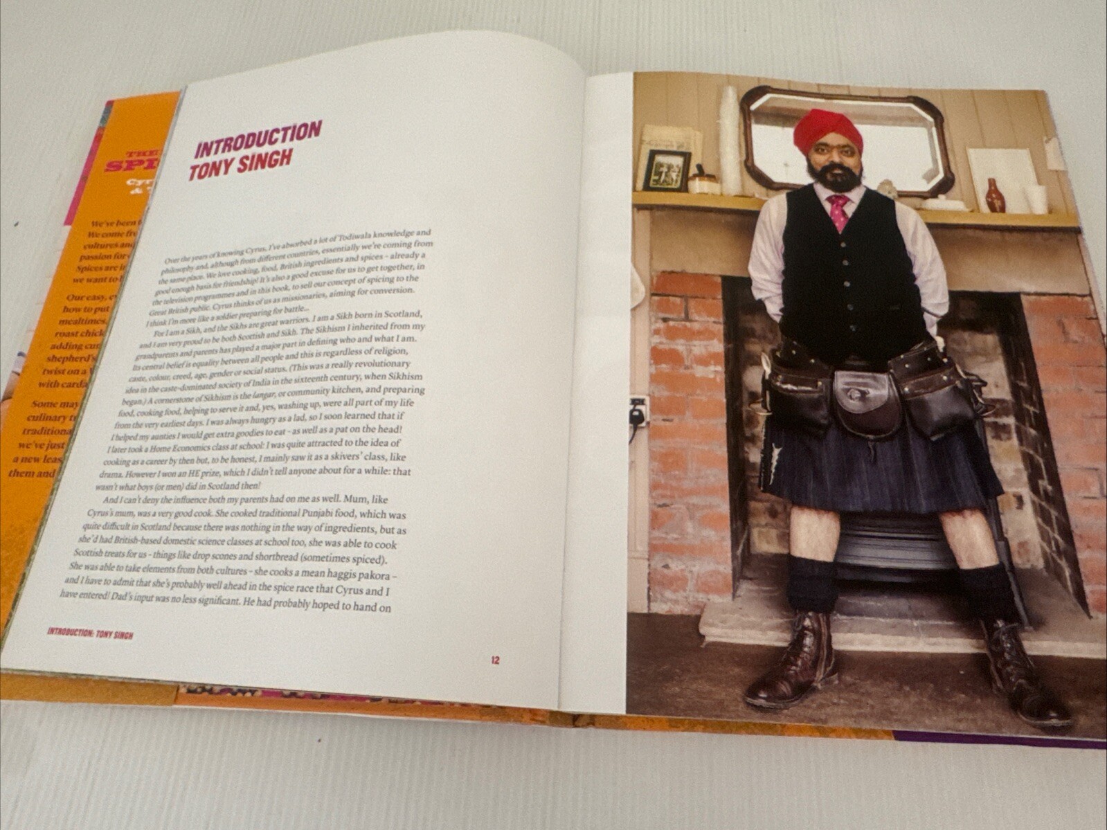 The Incredible Spice Men By Cyrus Todiwala, Tony Singh Hardcover Book