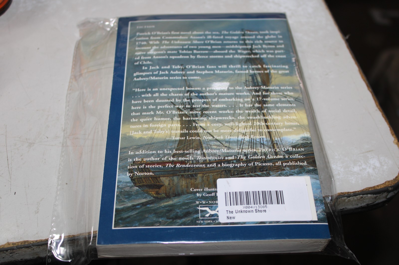 The Unknown Shore – 9780393315387, Patrick OBrian, paperback