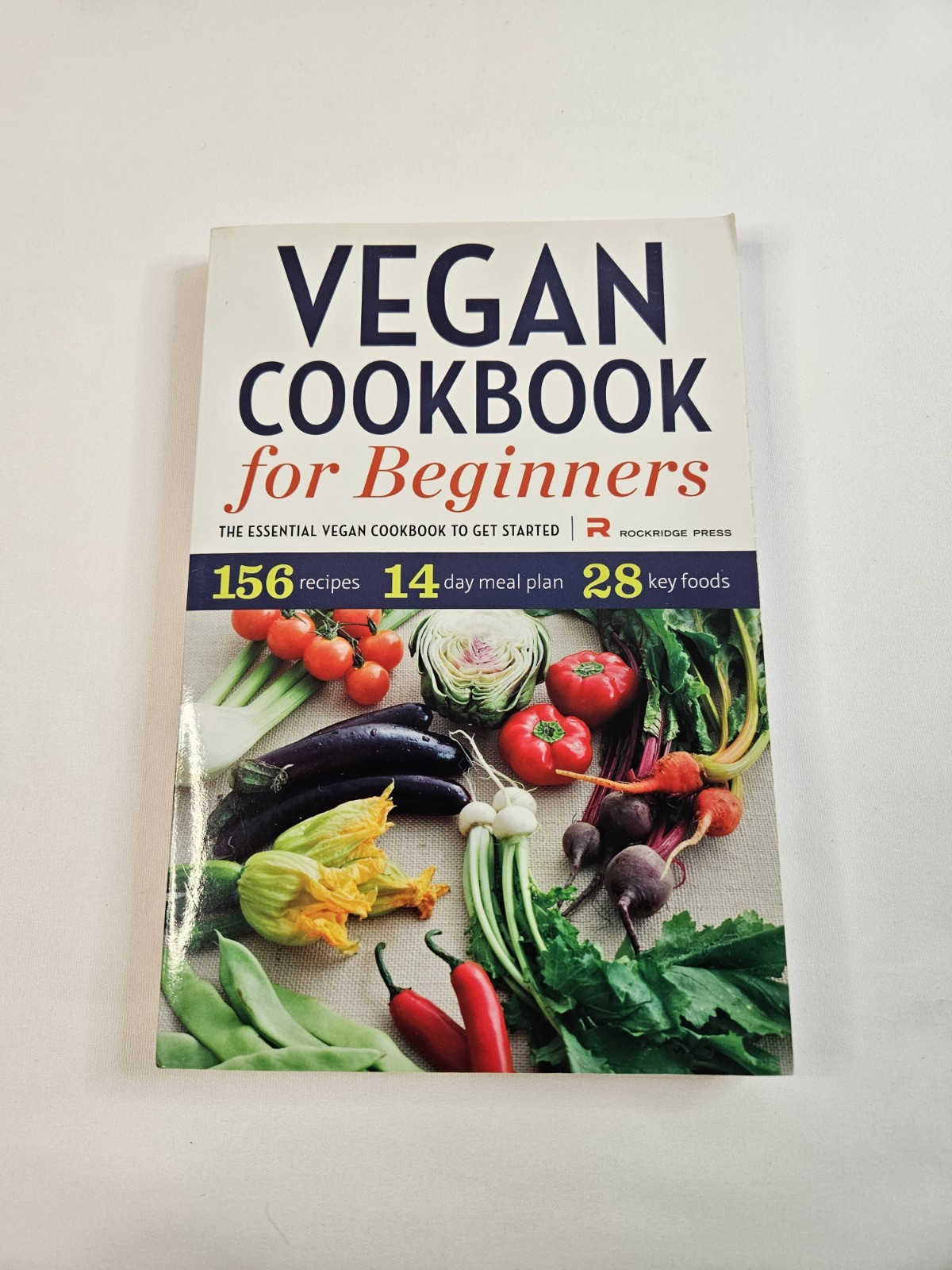 Rockridge Press Vegan Cookbook for Beginners Trade Paperback Cooking Plant-Based