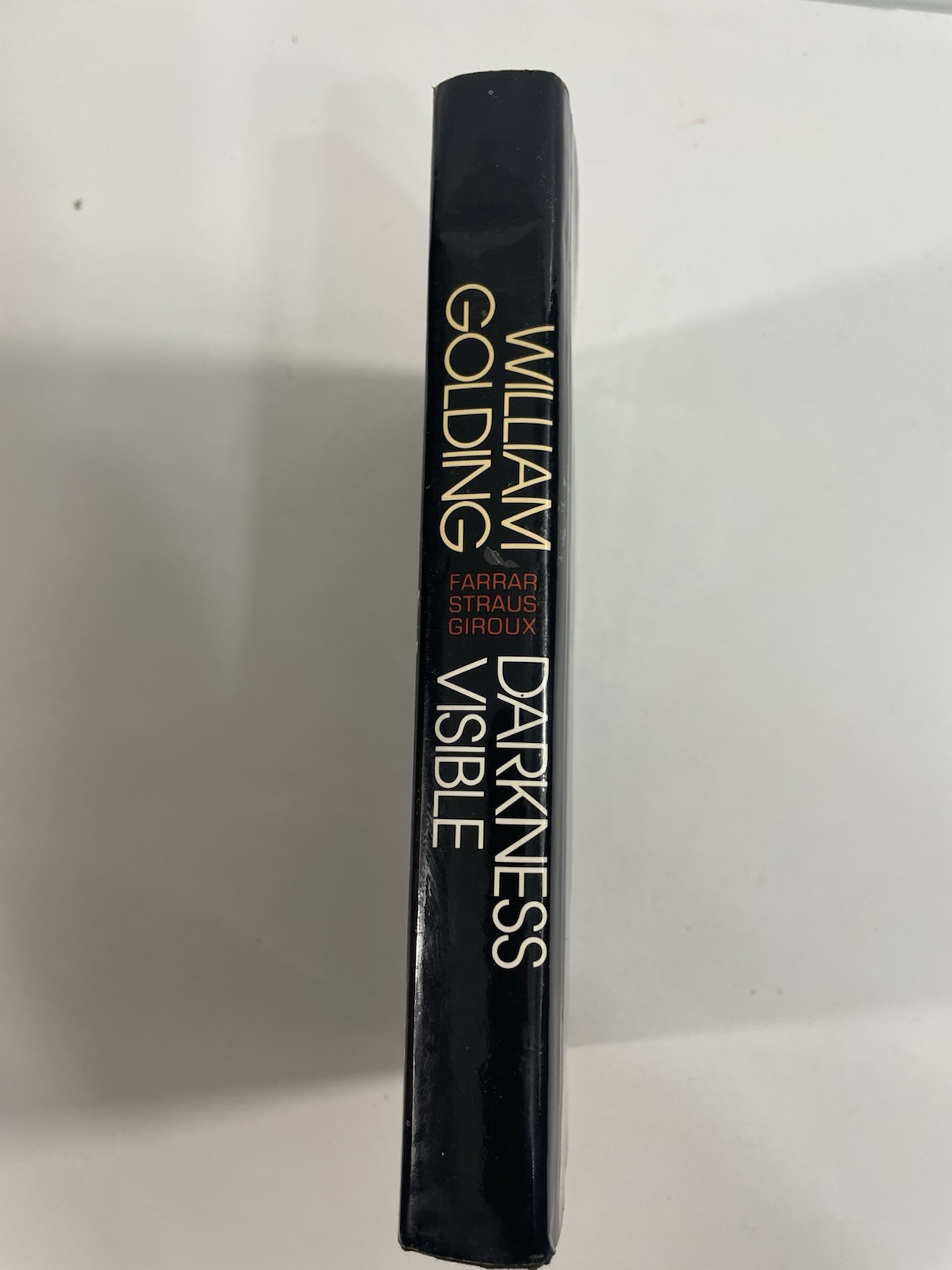 William Golding DARKNESS VISIBLE 4th printing stated c1979 HC DJ