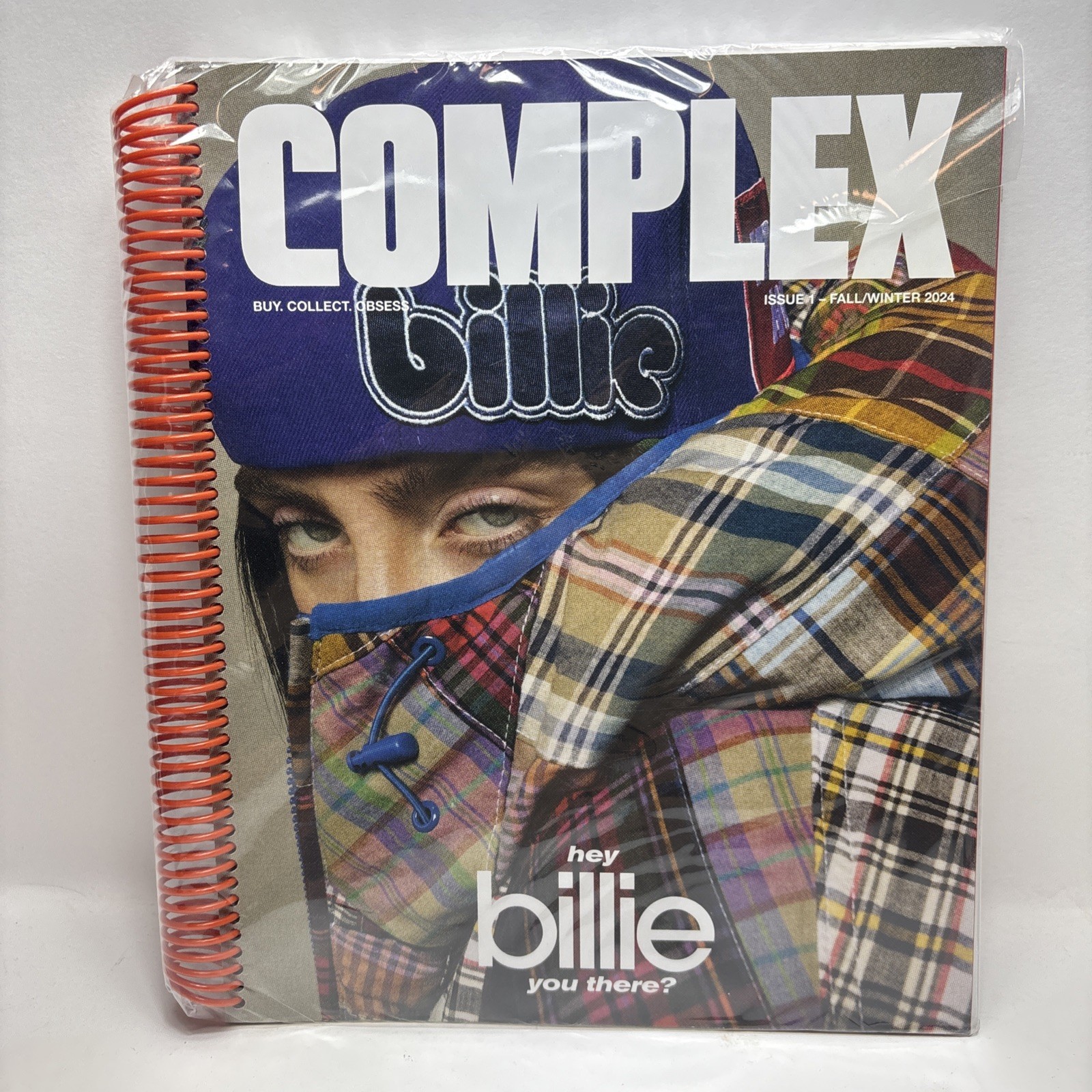 2024 RARE NEW SEALED COMPLEX MAGAZINE ISSUE #1 BILLIE EILISH & EMINEM COVER