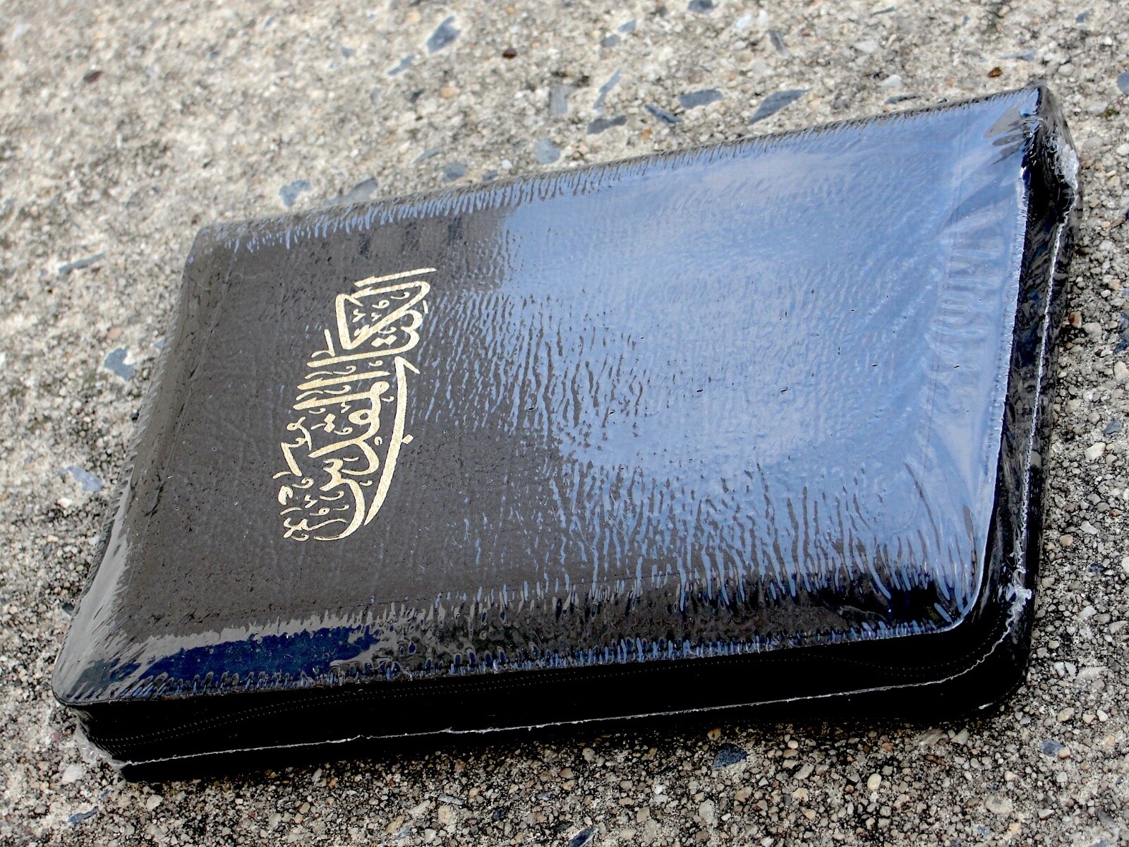 Arabic Bible, New Van Dyck Version, Black Leather Zipper, Classical, Medium