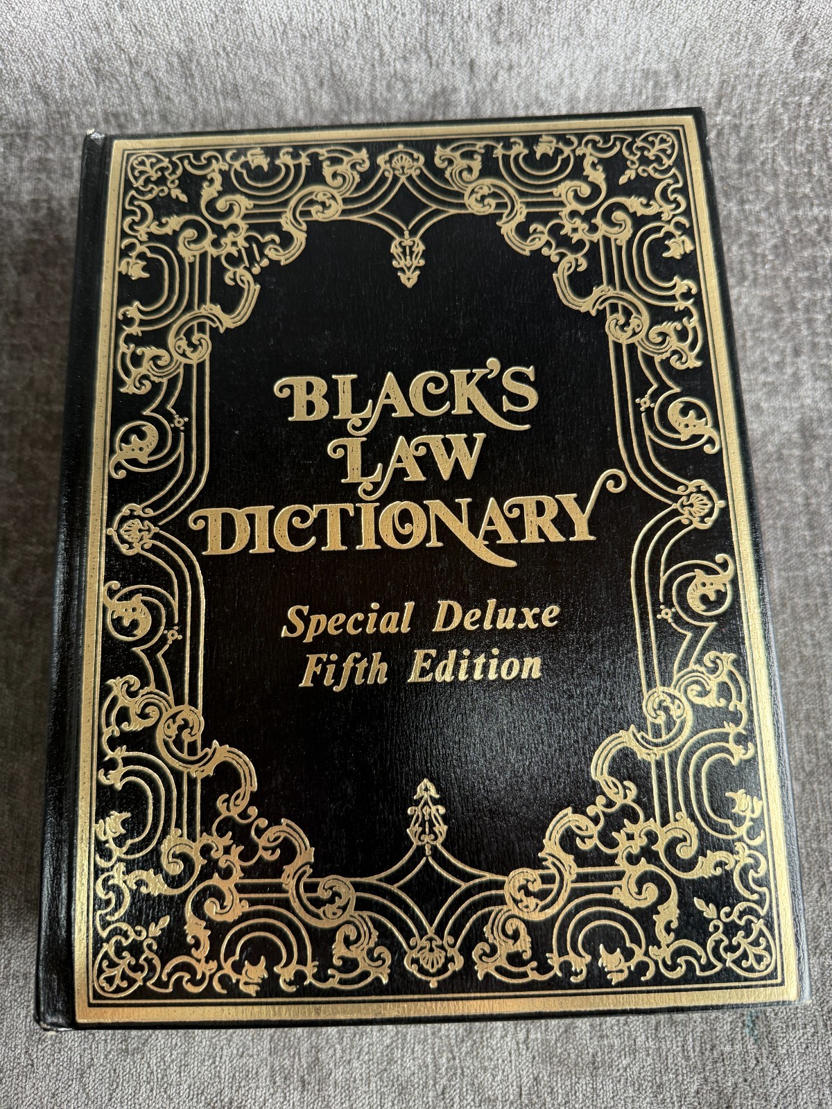 Black’s Law Dictionary Special Deluxe Fifth Edition 1979 5th Reprint 1984 West