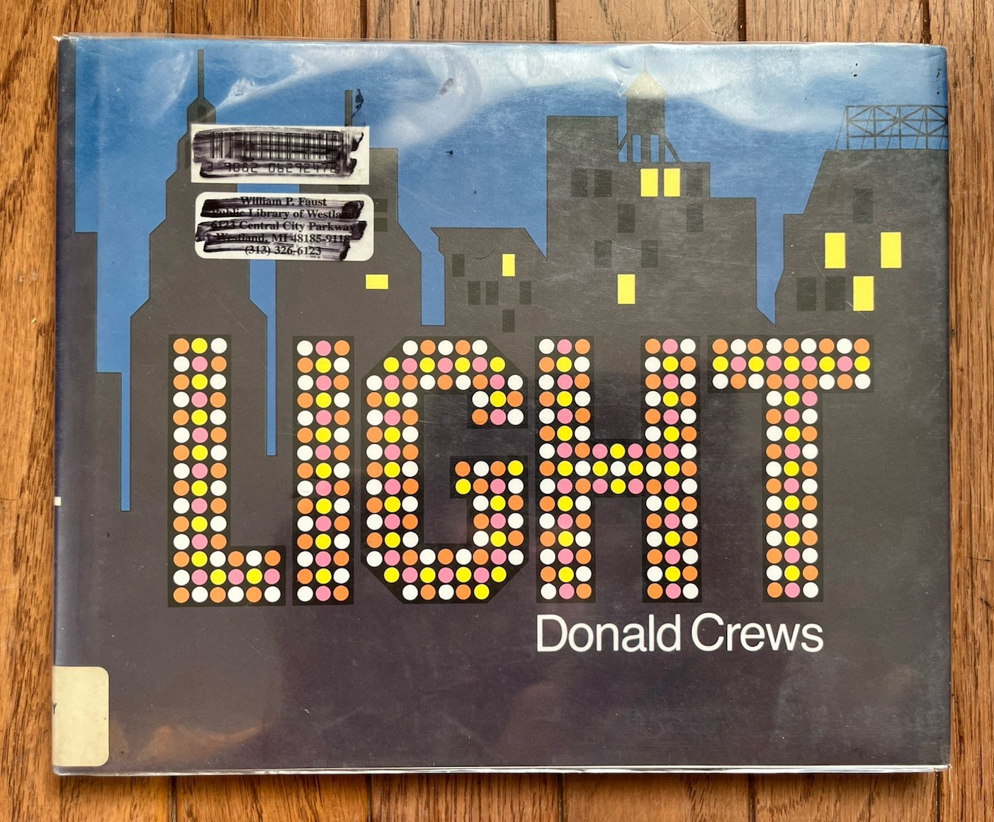 LIGHT By Donald Crews First Edition Hardcover Dust Jacket 1981 RARE Hard To Find