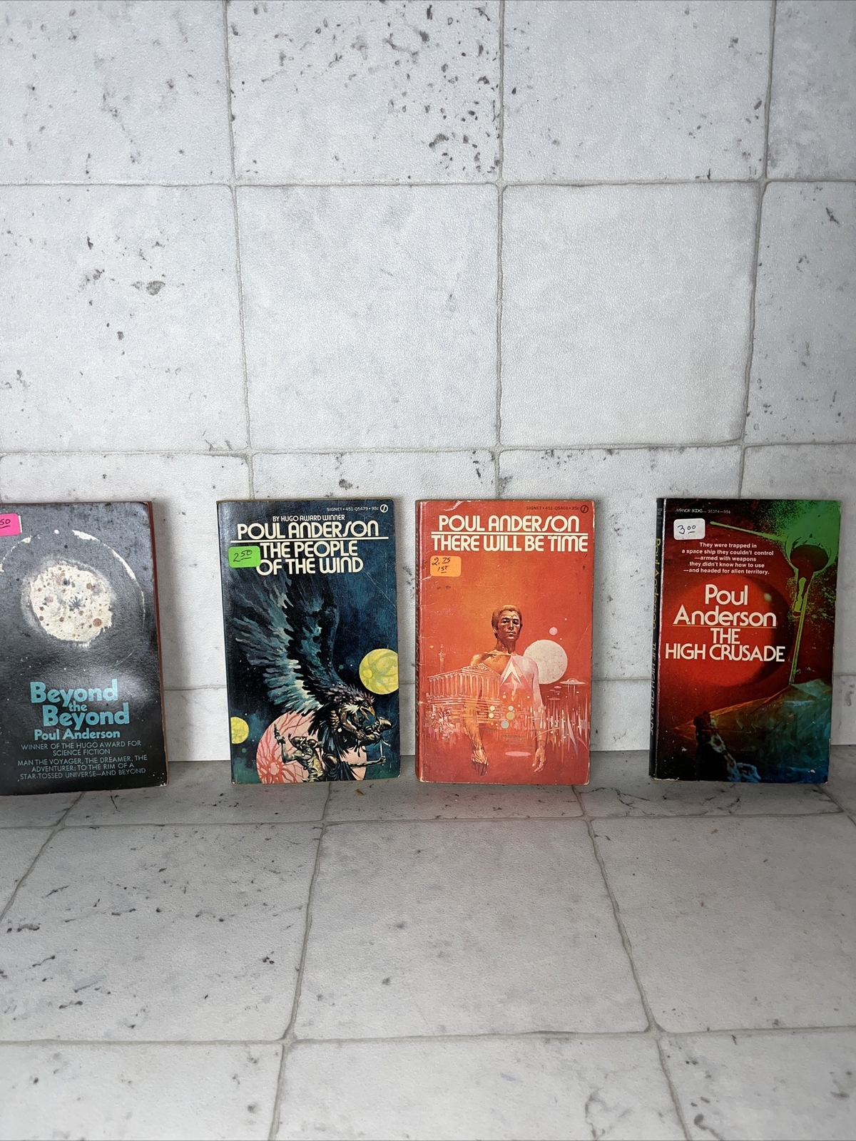 Lot of 4 Paul Anderson VTG Books
