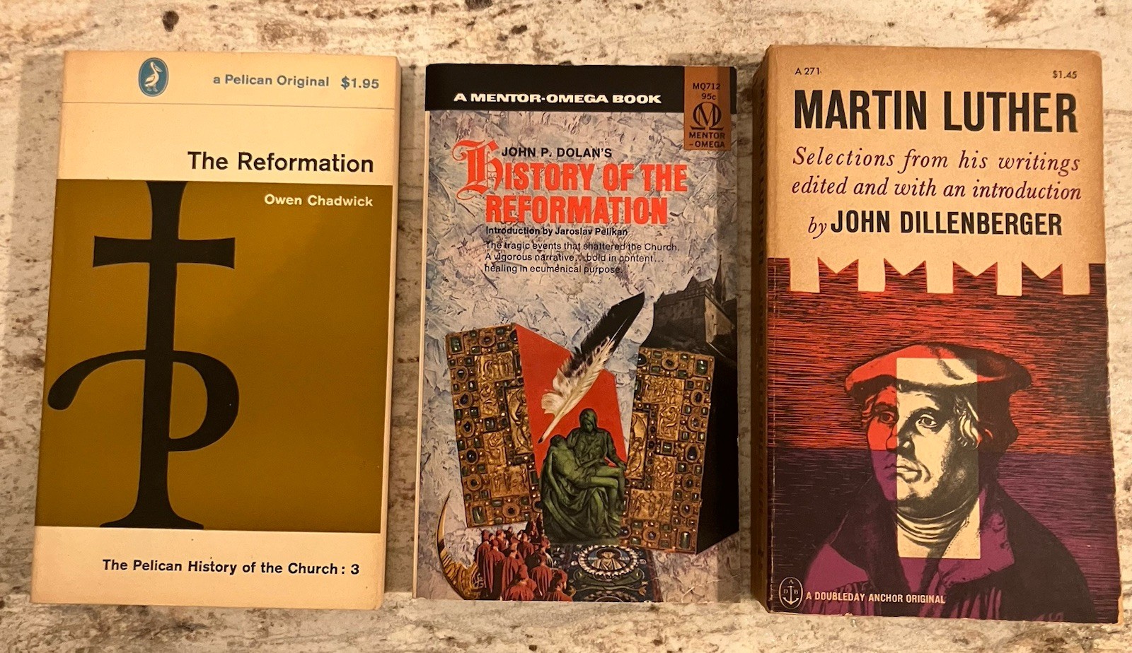 3 Paperback Books About Martin Luther And The Reformation