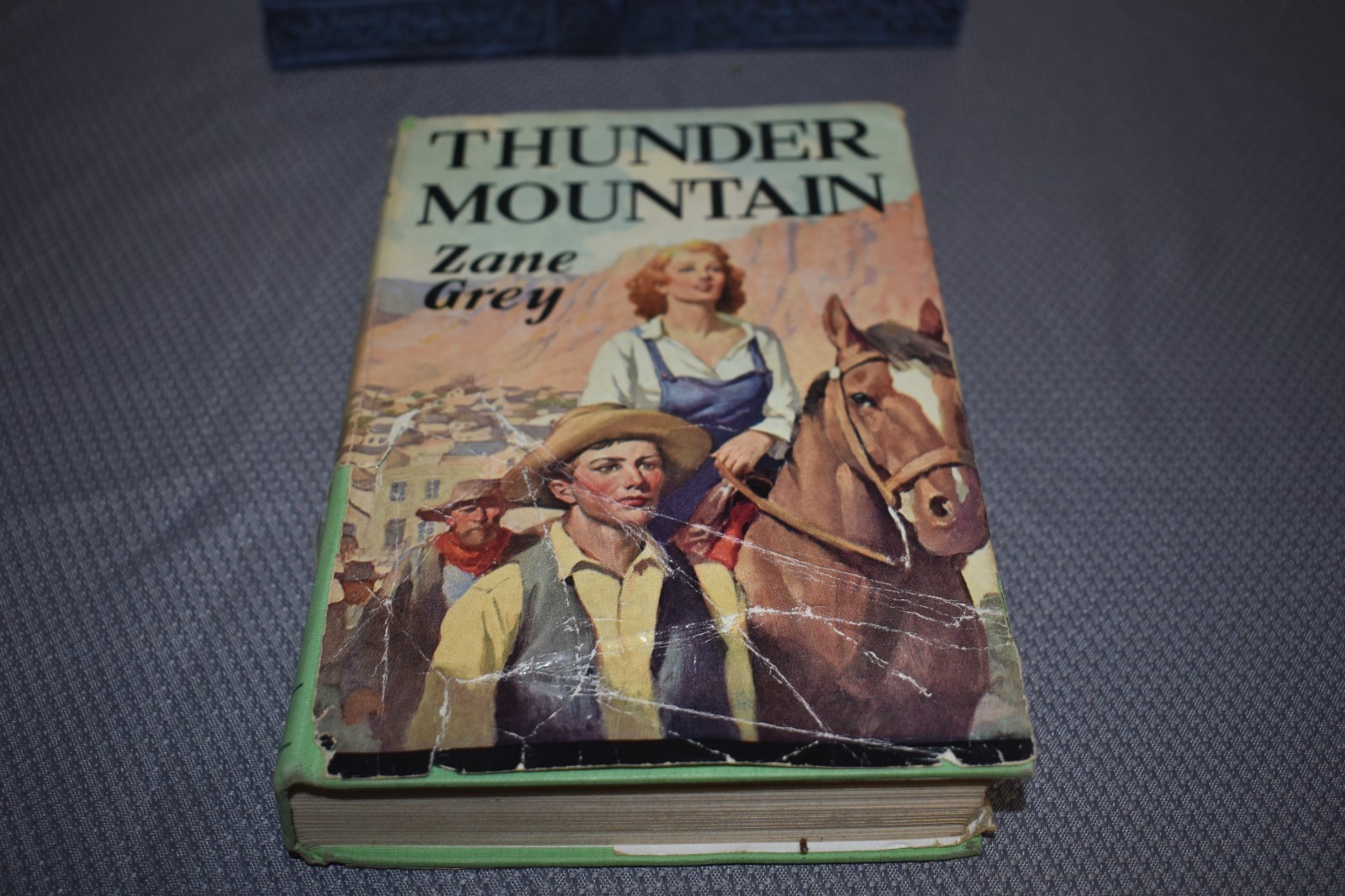 Thunder Mountain by Zane Grey (1st Edition/Later Print,Signed Edition,hardcover)