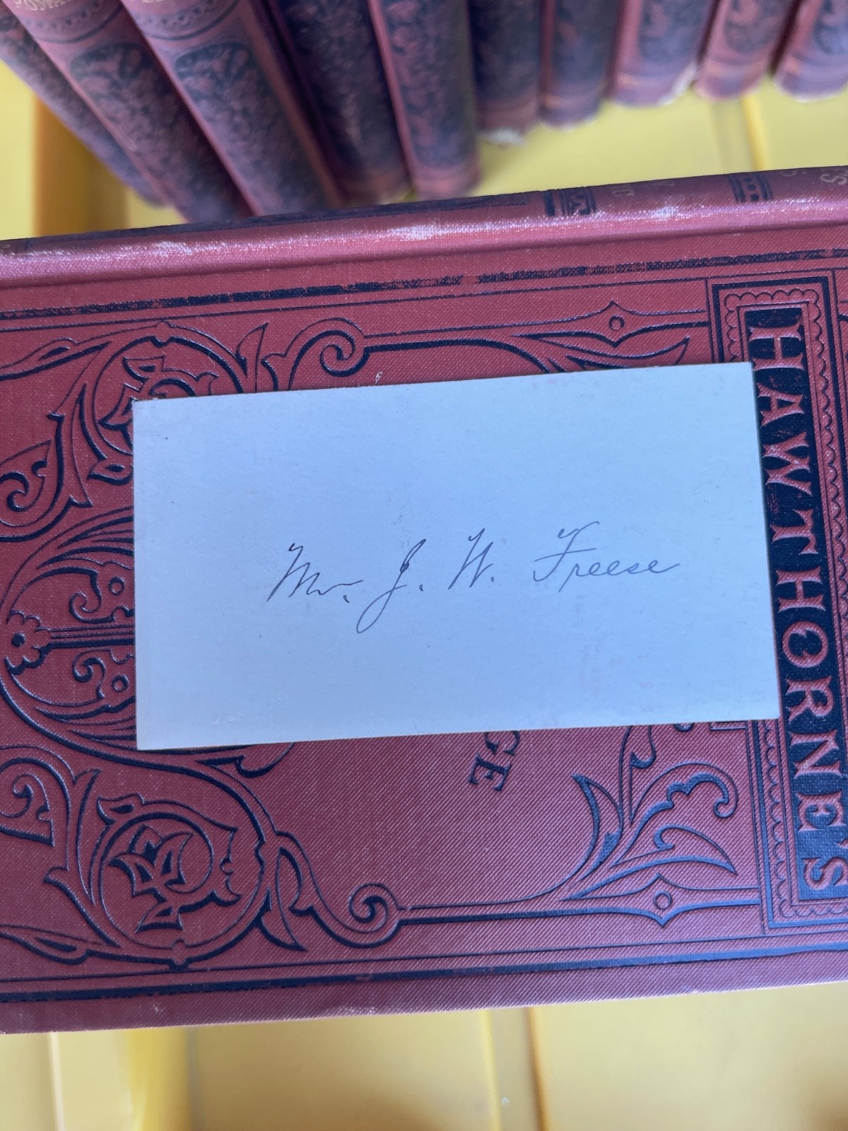 Hawthorne’s Works (1876, 22-volume set) Antique Books