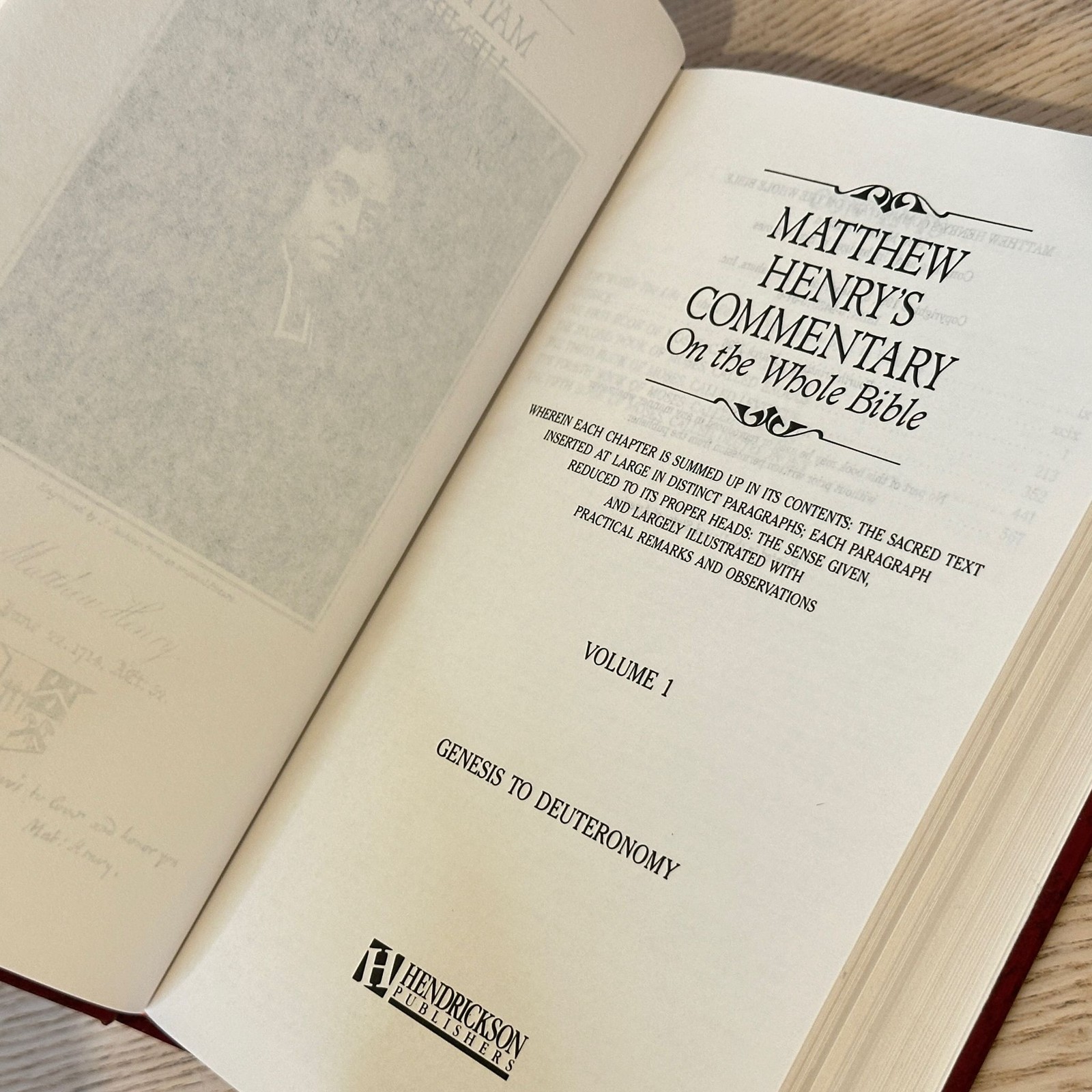 Matthew Henrys Commentary on the Whole Bible 6 Volume Set HC New Modern Edition