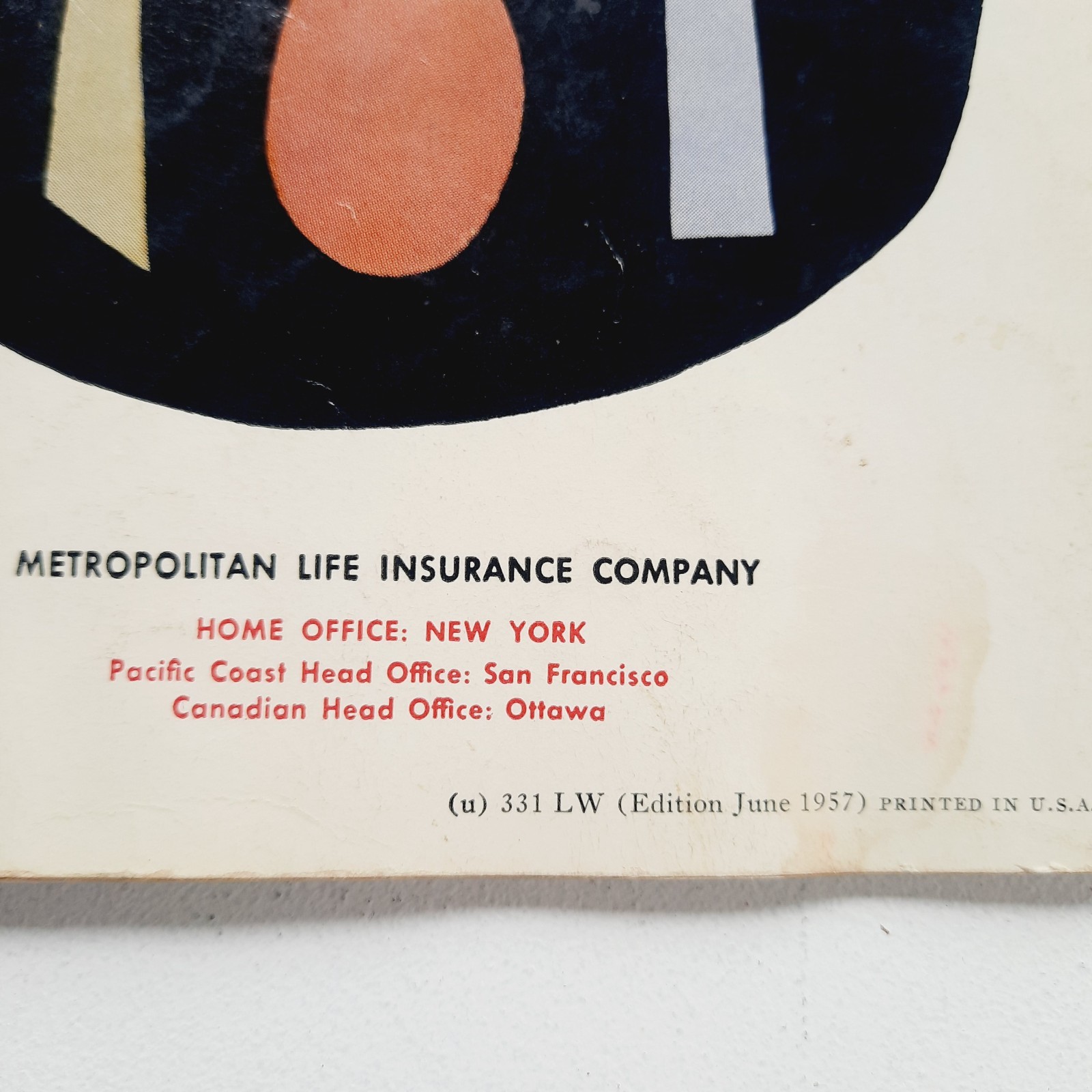 2 Vintage 40s/50s Metropolitan Life Cook Book Booklets Mid Century