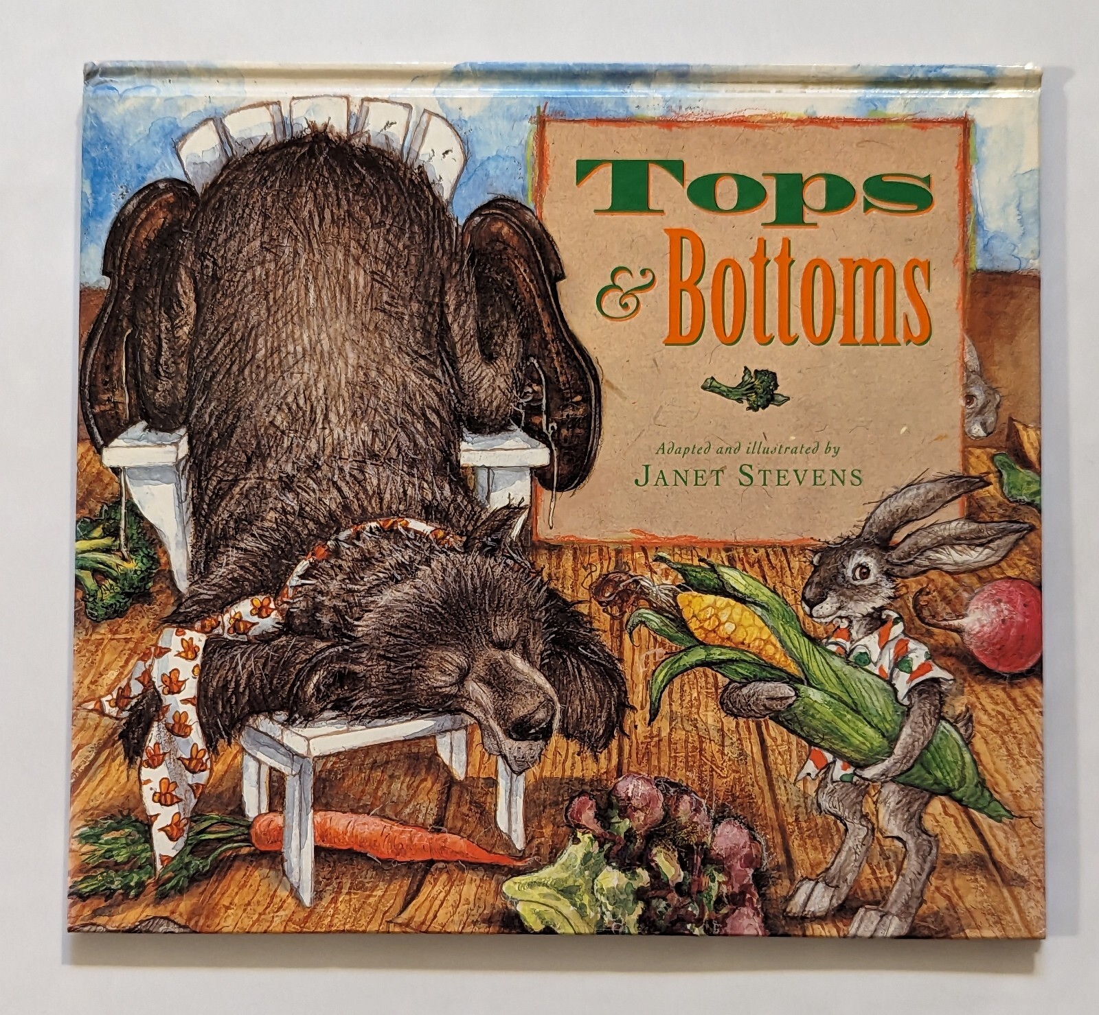 Tops & Bottoms by Janet Stevens SIGNED true stated first/first VG HC