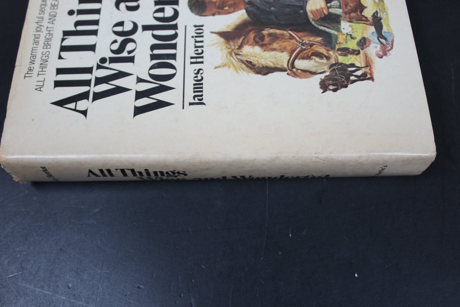All Things Wise and Wonderful James Herriot 1977 Book Club Edition St. Martin’s