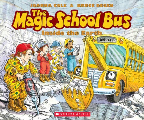 The Magic School Bus Inside the Earth (Magic School Bus) – Paperback – GOOD