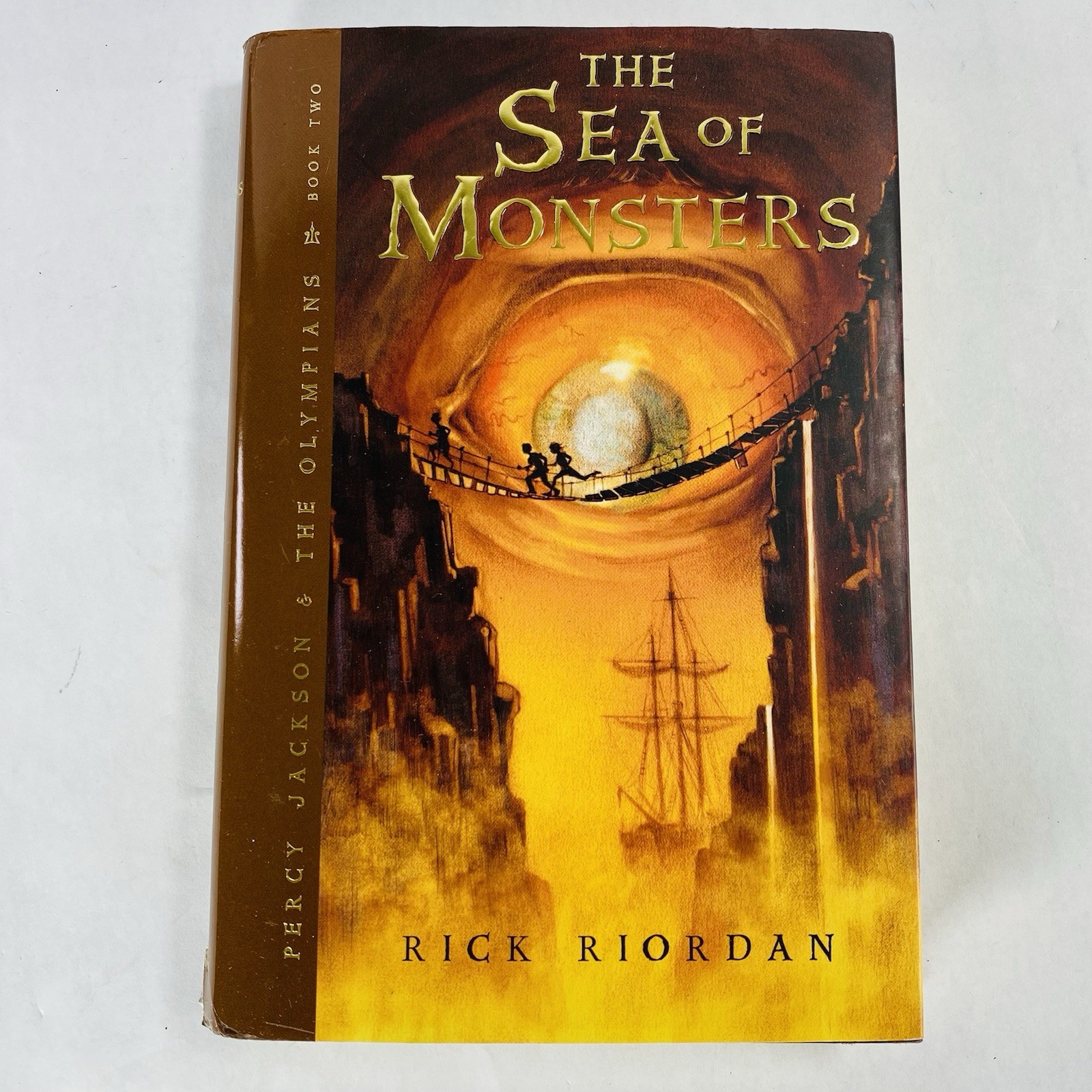 The Sea of Monsters Percy Jackson First Edition 2006 Rick Riordan Hard Cover