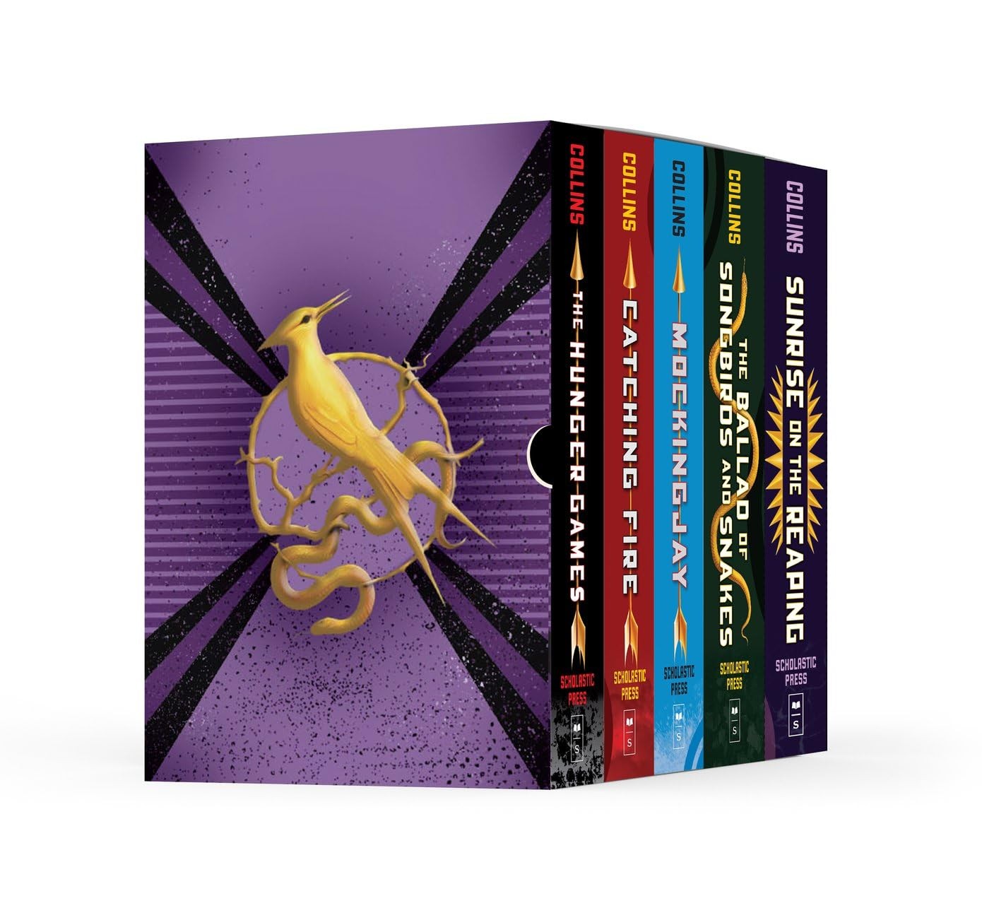 HUNGER GAMES 5-BOOK HARDCOVER BOX SET (THE HUNGER GAMES, CATCHIN… Suzanne Coll