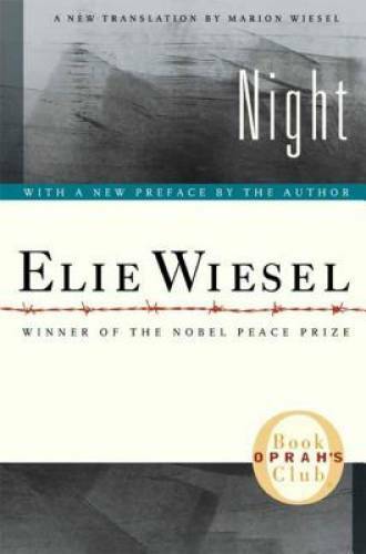 Night – Hardcover By Elie Wiesel – GOOD