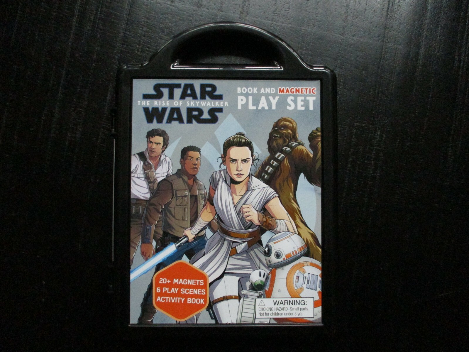 Star Wars The Rise of Skywalker Book and Magnetic Play Set ~ NEW