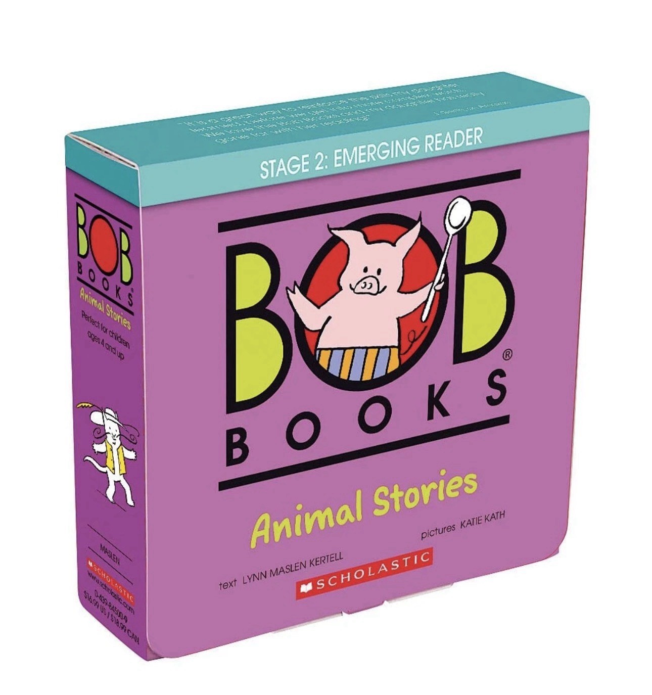 Bob Books – Animal Stories Box Set of 12 Paperbacks | Decodable Phonics Book…