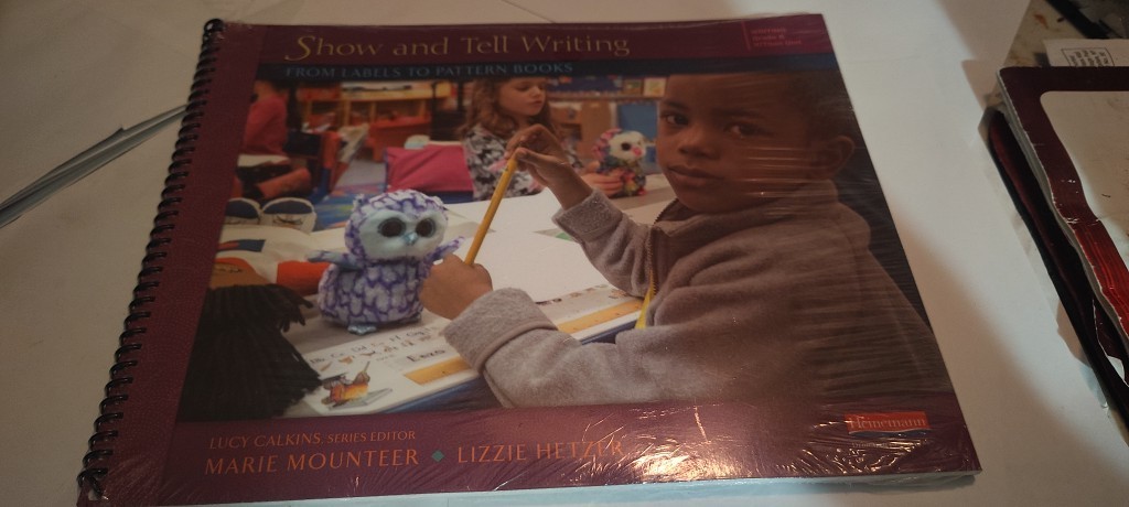 Show and Tell: From Labels to Pattern Books Grade K book **NEW**