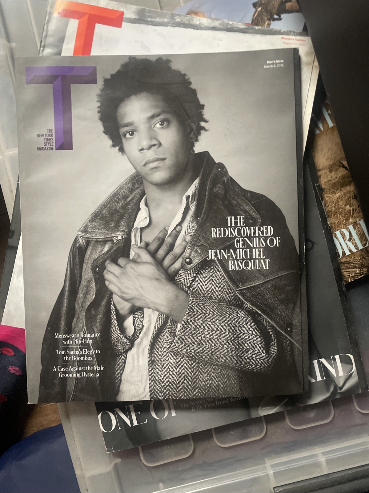 T NYT STYLE magazine 2015 JEAN-MICHEL BASQUIAT KARIM SADLI JOE MCKENNA XAVIER BU