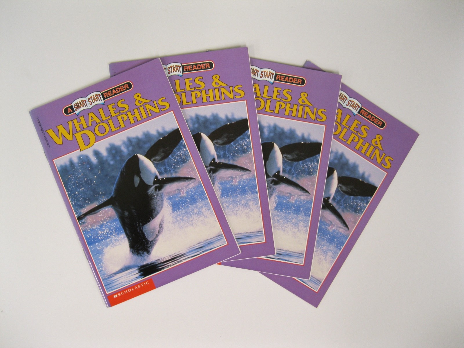 Guided Reading WHALES & DOLPHINS Scholastic SMART START READER 4 Books