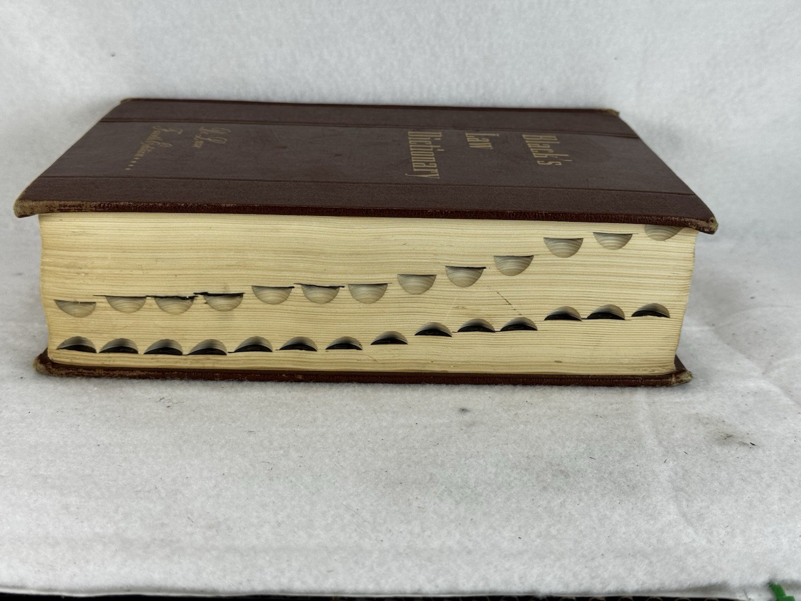 Black’s Law Dictionary De Luxe Indexed Tabbed Fourth 4th Edition 1951