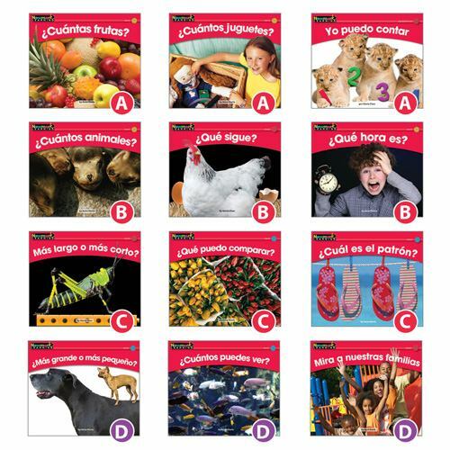 12 PC Spanish Rising Readers Math Single Copy Set LLC Newmark Learning New