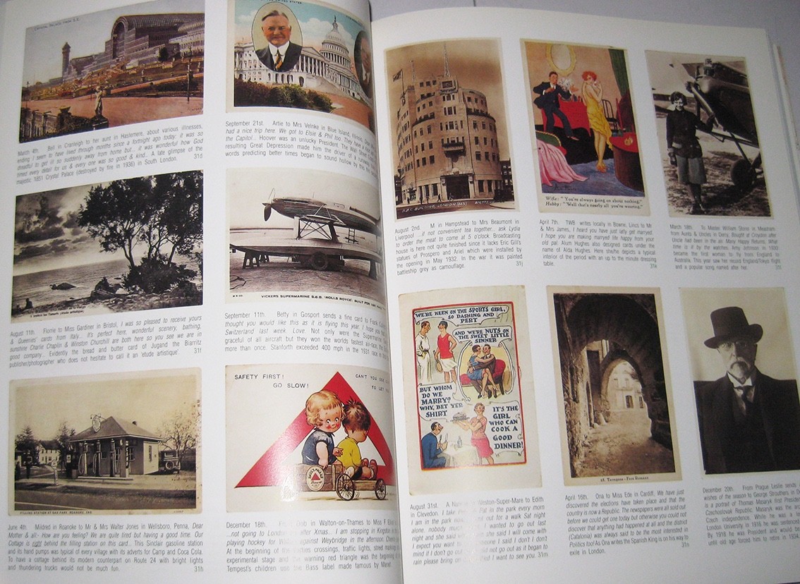 The Postcard Century: 2000 Cards & Their Messages, paperback 2000 mint condition