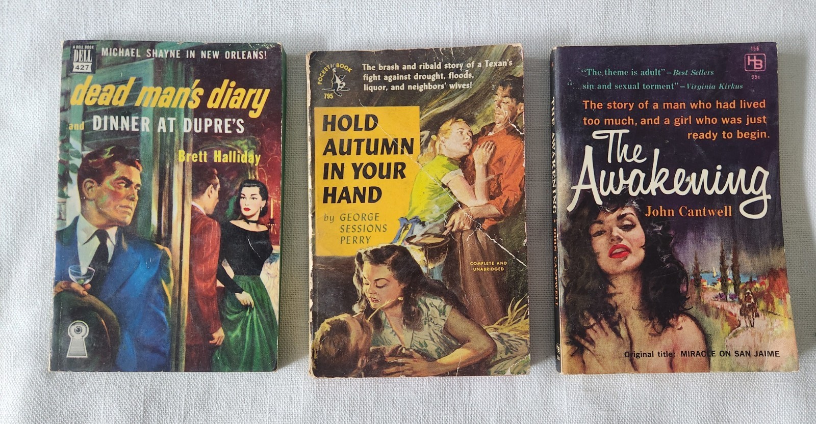 Lot of 18 Vintage Mystery Pulp Paperbacks: Halliday, Kaufman, Stout, Coxe, Ronns