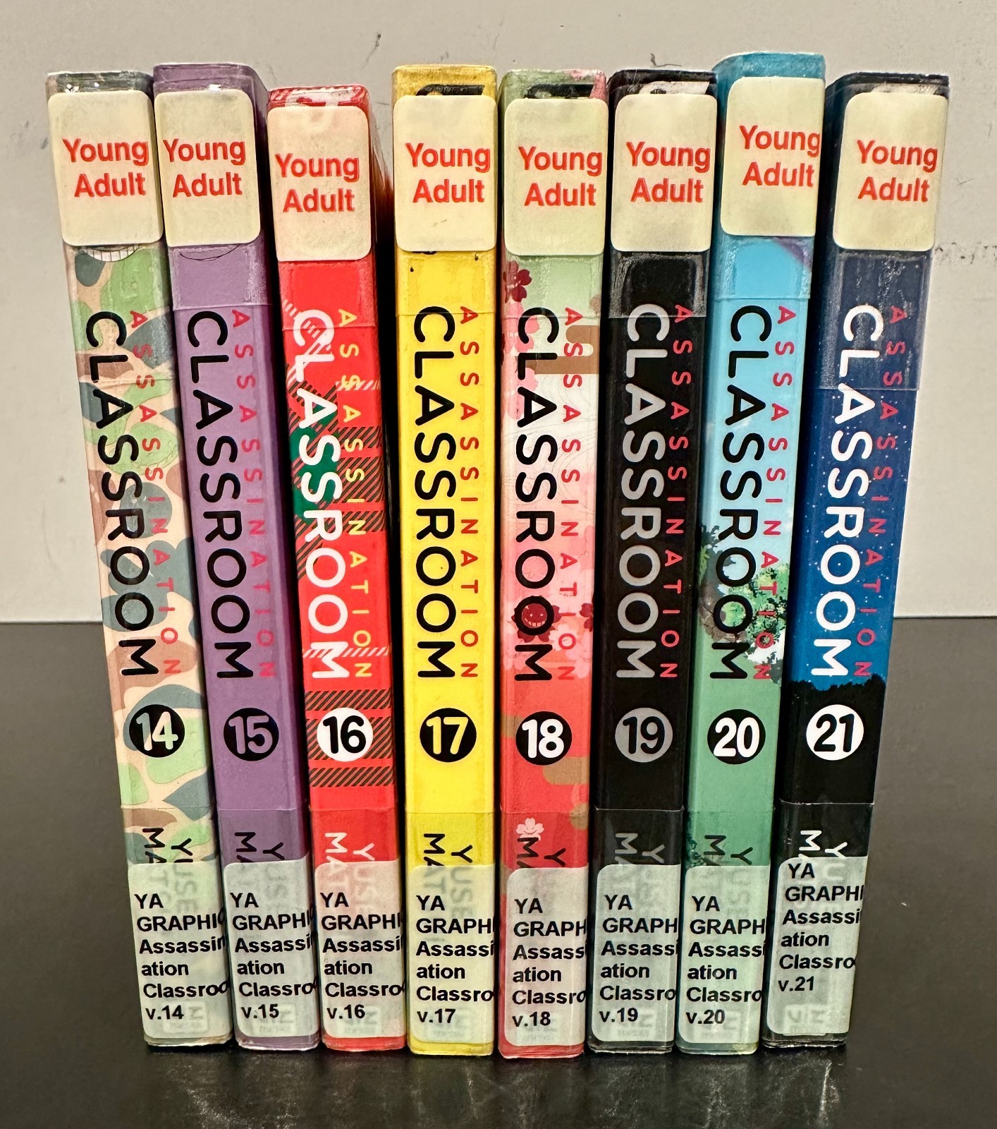 Assassination Classroom Shonen Jump Advanced Volumes 14-21 by Yusei Matsui