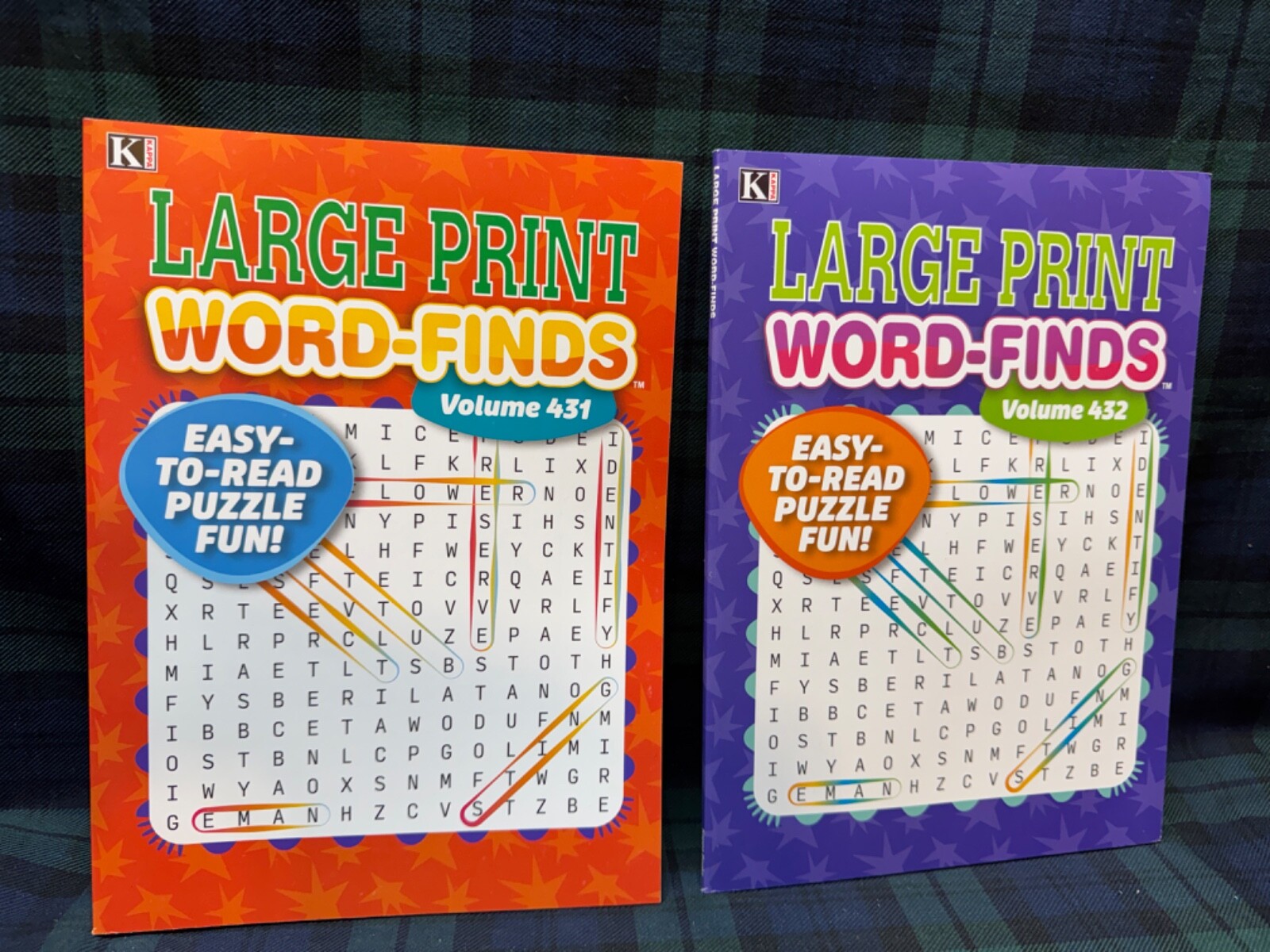 2 – Kappa Large Print Word-Finds Vol. 431 – 432
