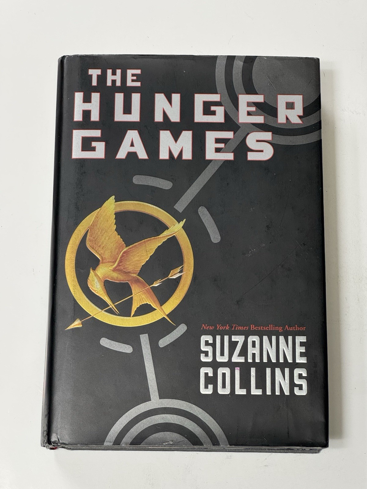 The Hunger Games Suzanne Collins Hardcover Dust Jacket Scholastic 2008