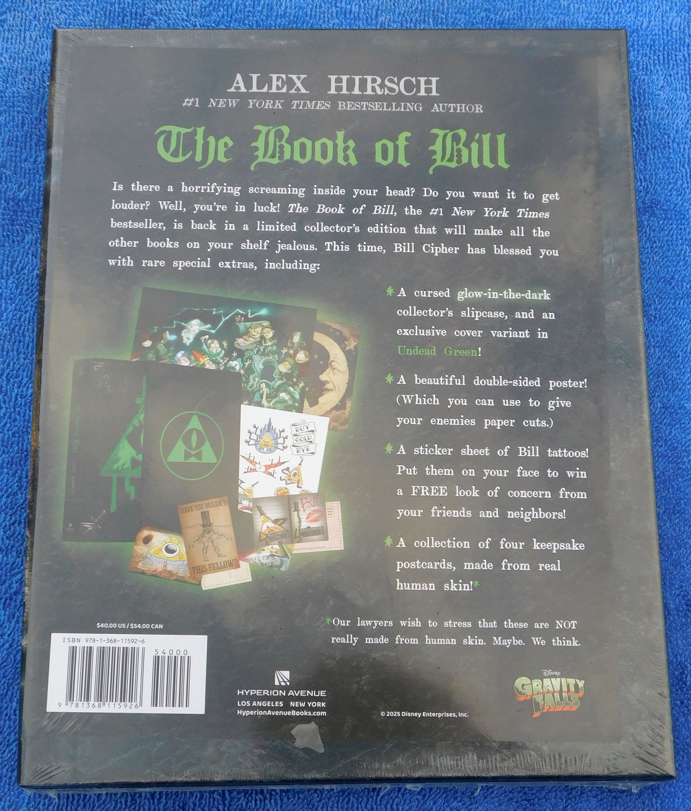 Book of Bill by Alex Hirsch SIGNED Alex Hursch NEW Sealed w/Co