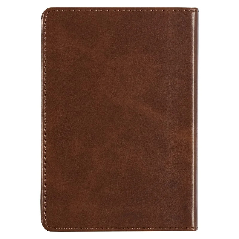 One Minute with God for Men – 365 Devotions (Brown Faux Leather) Fast ship