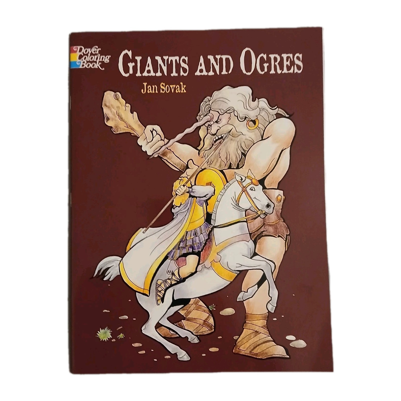 2004 Giants And Ogres Dover Coloring Book Jan Sovak