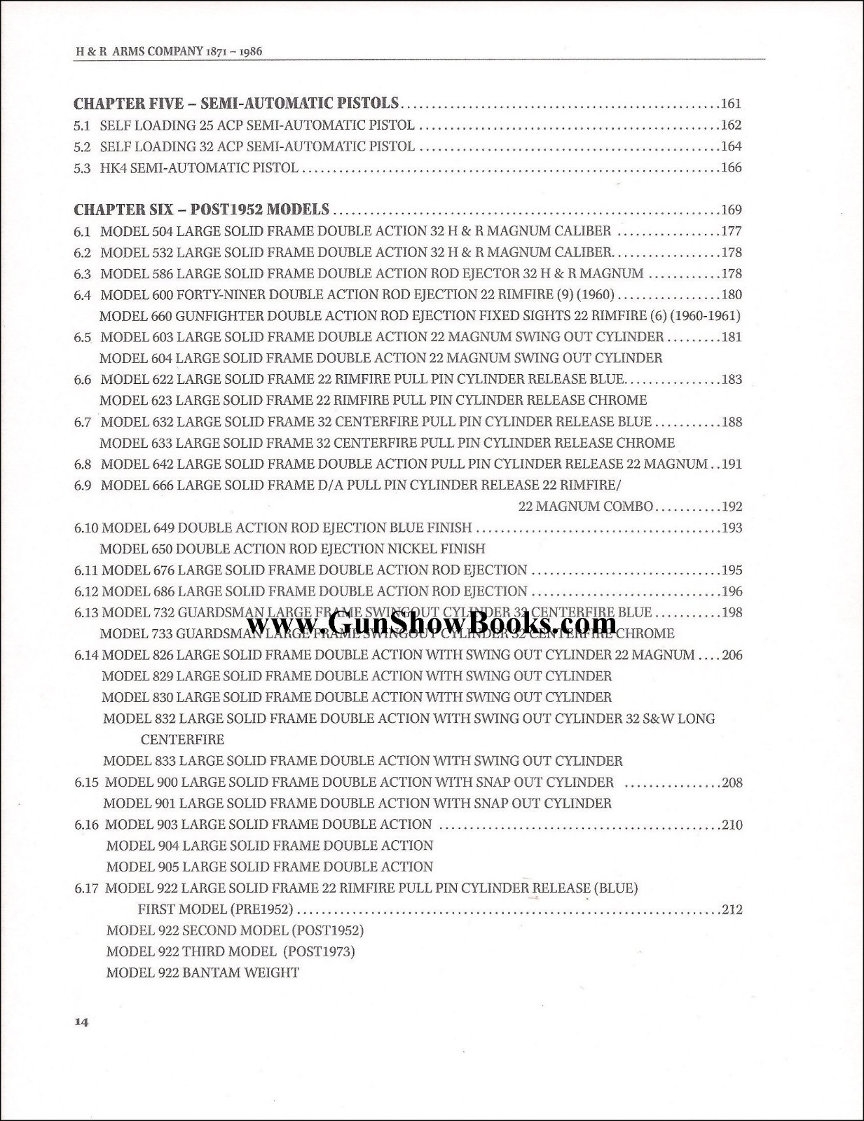 H&R Arms Co. 1871 – 1986 -A Historical Reference for the Collector- (Goforth)