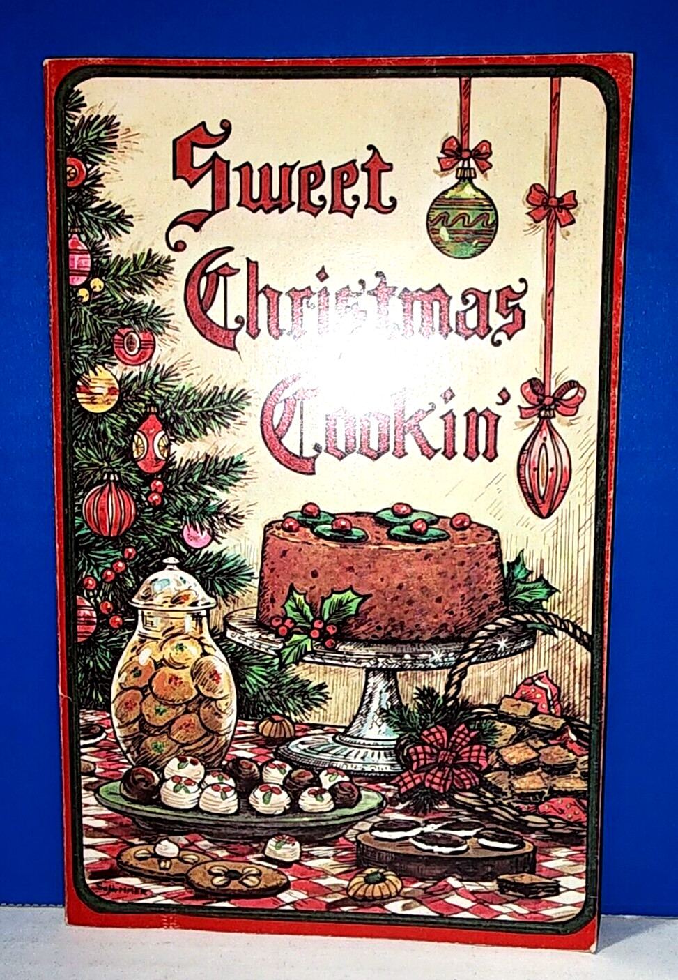 Vintage Sweet Christmas Cookin Cookbook Mary Reynolds Smith Potpourri Press PB