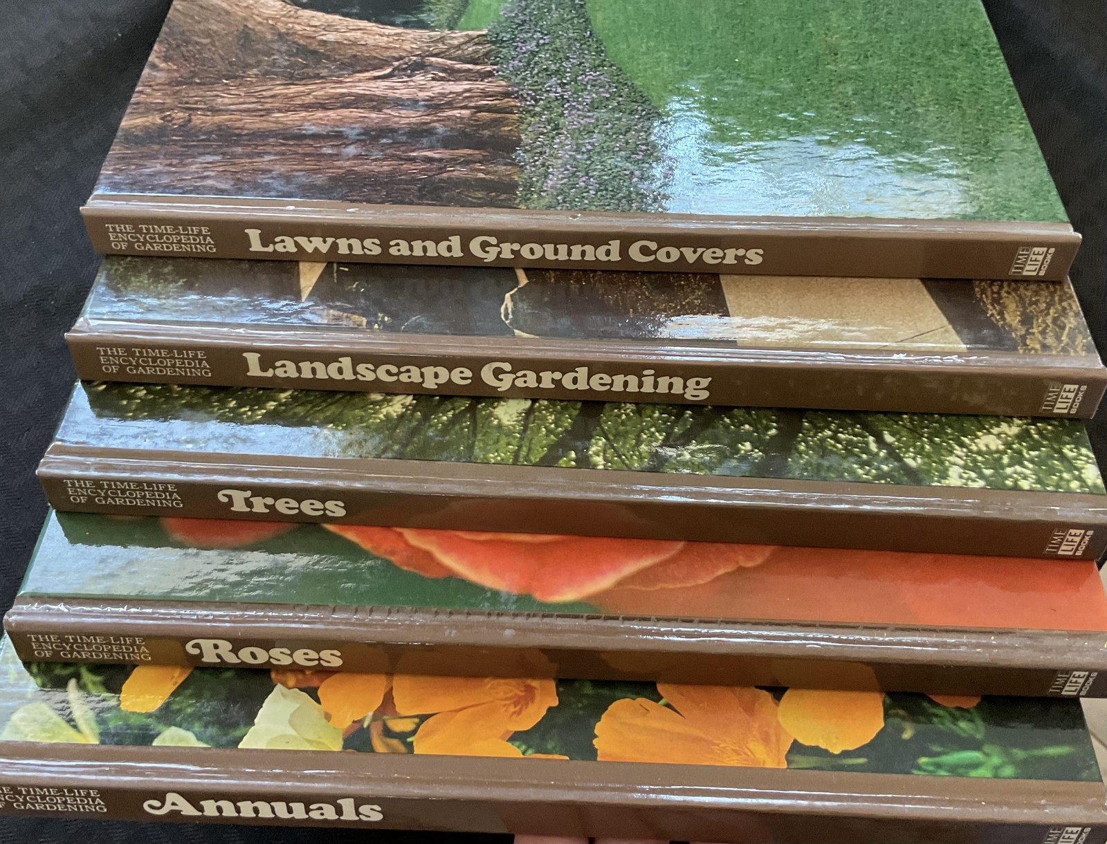 Vintage Time-Life Encyclopedia of Gardening Book Lot Annuals Roses Trees
