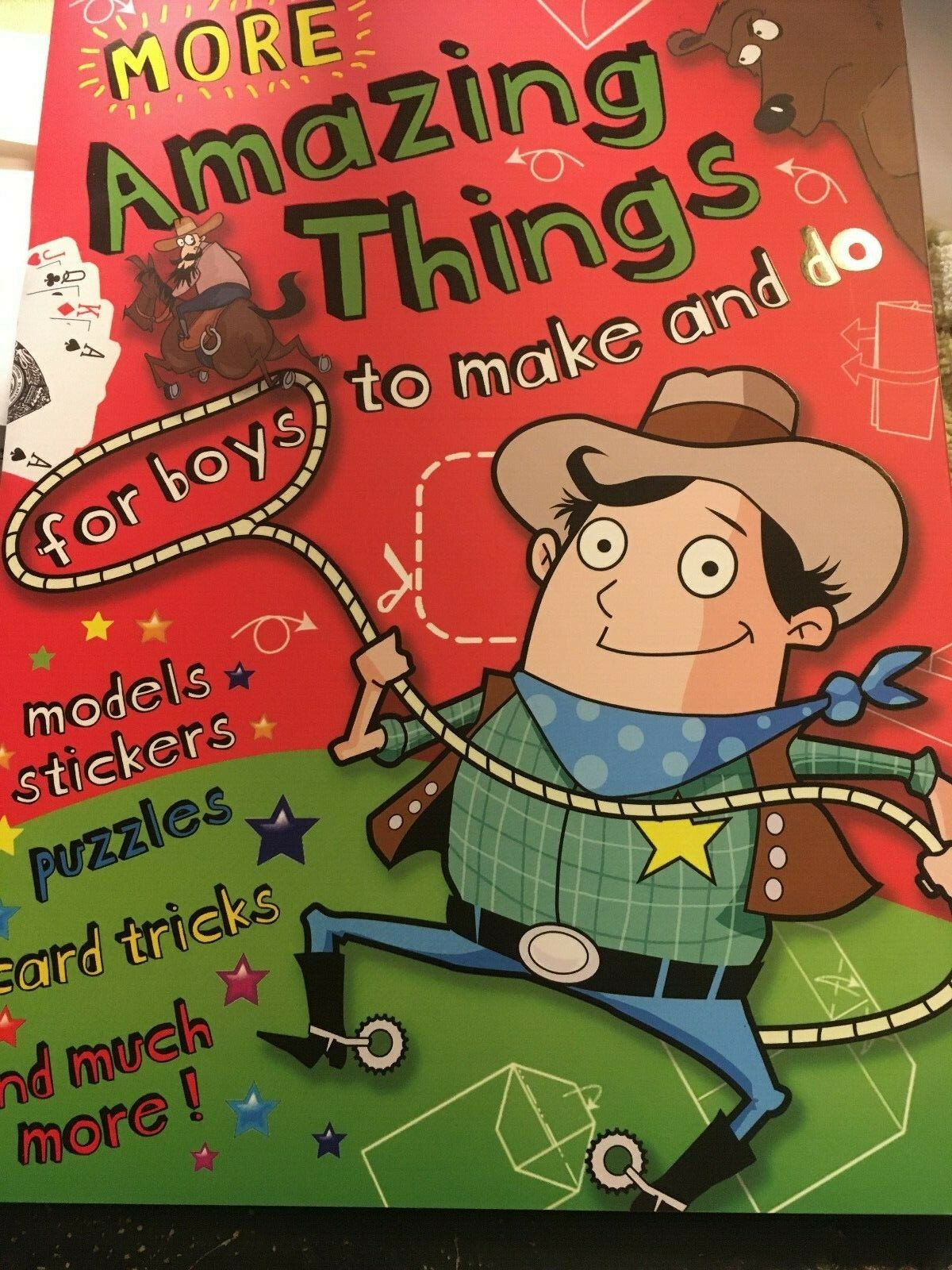 Activity Book More Amazing Things to Make and Do:for Boys Great for Homeschooi!