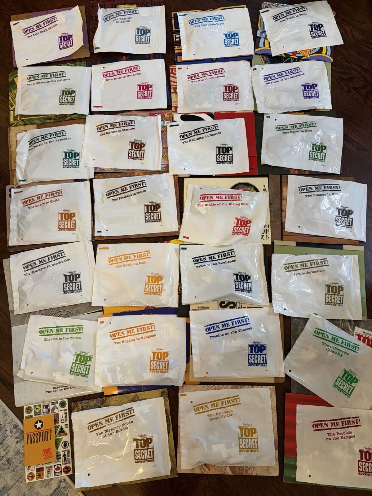 Vintage Highlights Top Secret Adventures Magazine Collection Lot of 27