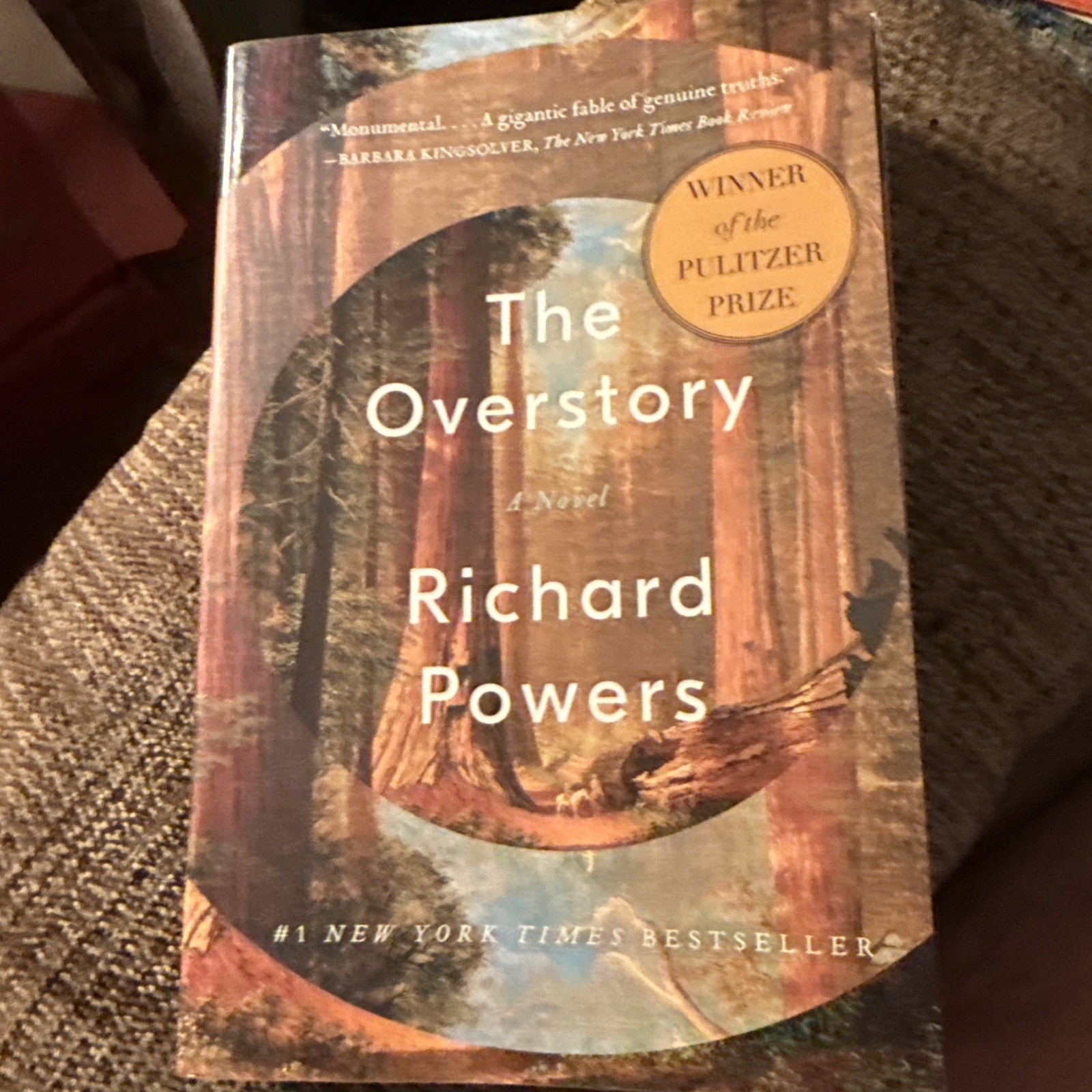 Overstory : A Novel by Richard Powers (2019, Trade Paperback)