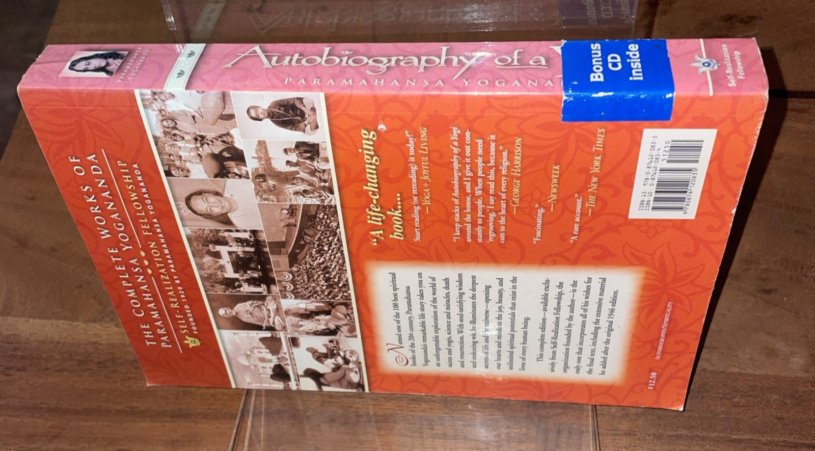 Autobiography of a Yogi Paramahansa Yogananda 2007 w/ CD narrated Ben Kingsley
