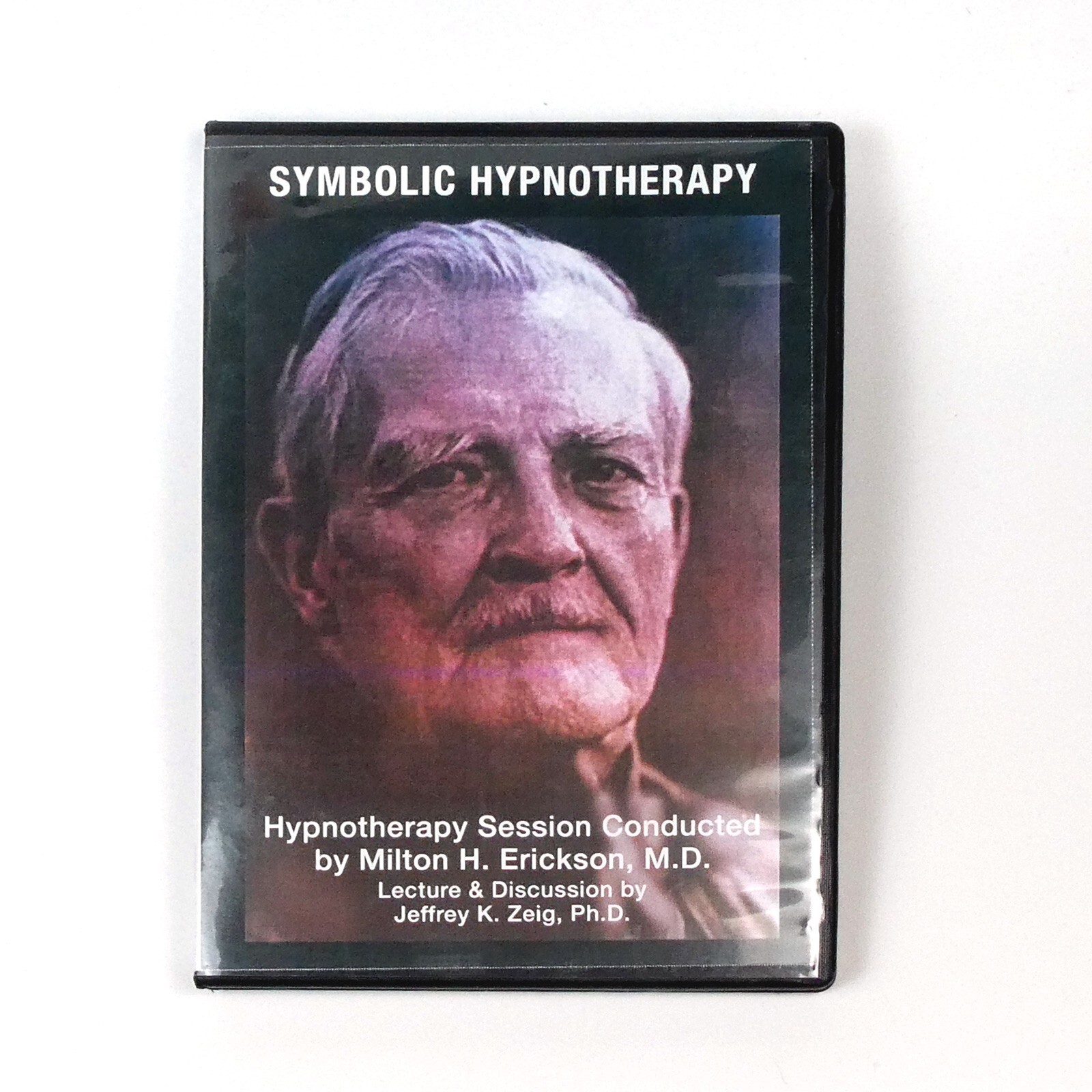 SYMBOLIC HYPNOTHERAPY DVD Milton H. Erickson MD Conversational Hypnosis Session