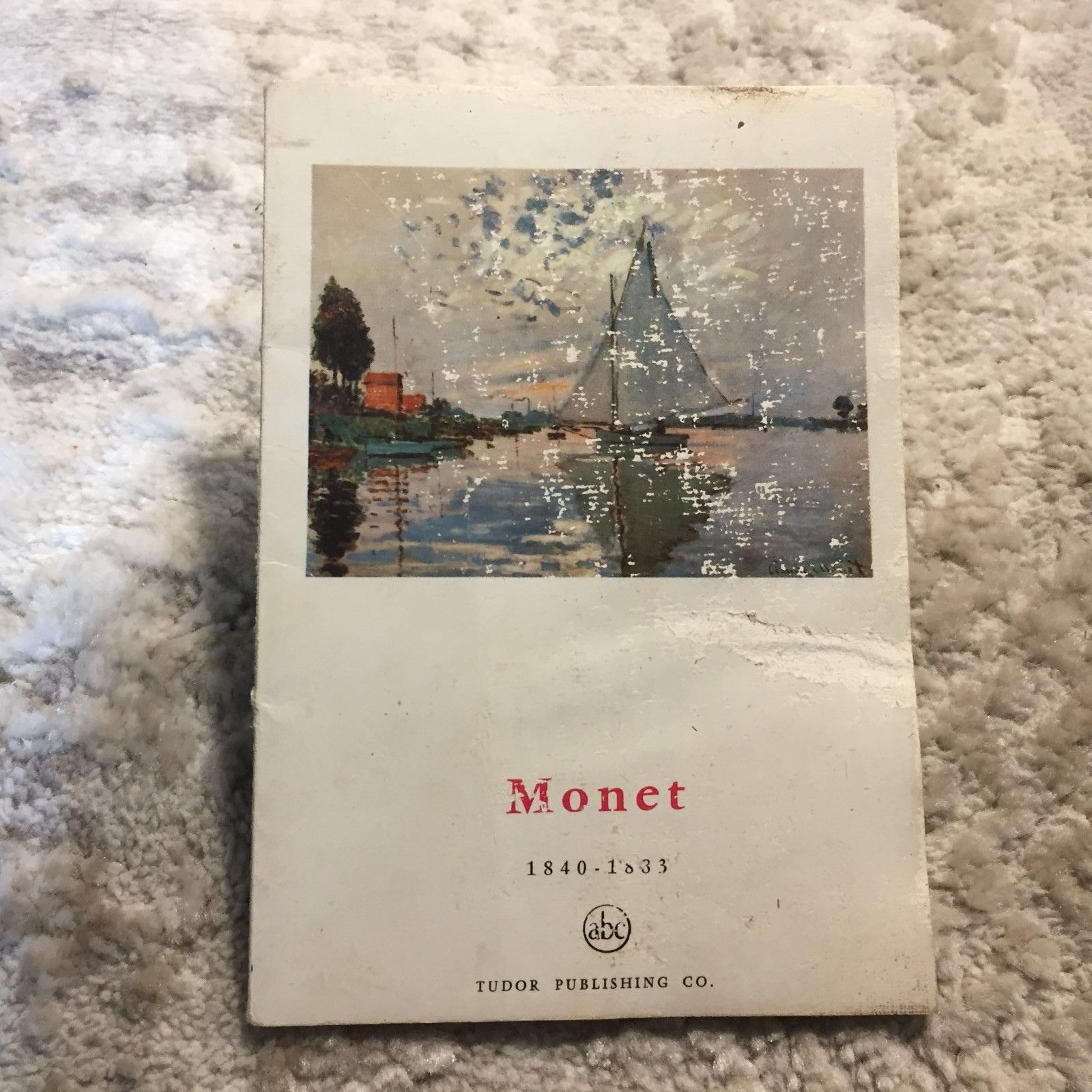 Monet 1840-1883 Jean Leymarie 1964 Tudor French Art Impressionism Paperback Book