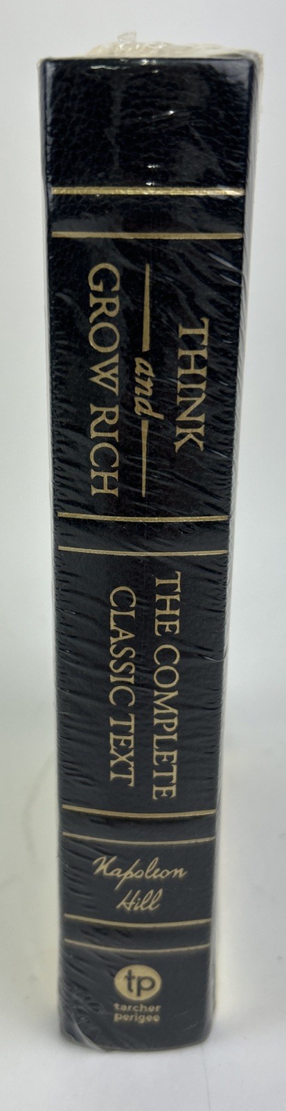 THINK AND GROW RICH by Napoleon Hill Vegan Leather Bound Deluxe Edition *Sealed*