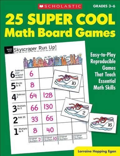 Lorraine Hopping Egan Anderko Teresa 25 Super Cool Math Board Games (Paperback)